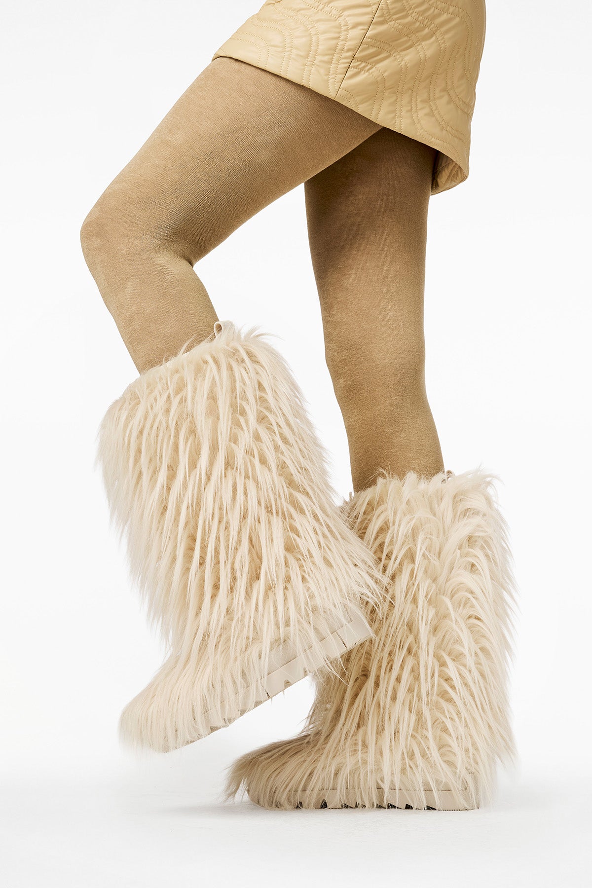 LEONORA faux snowboot high