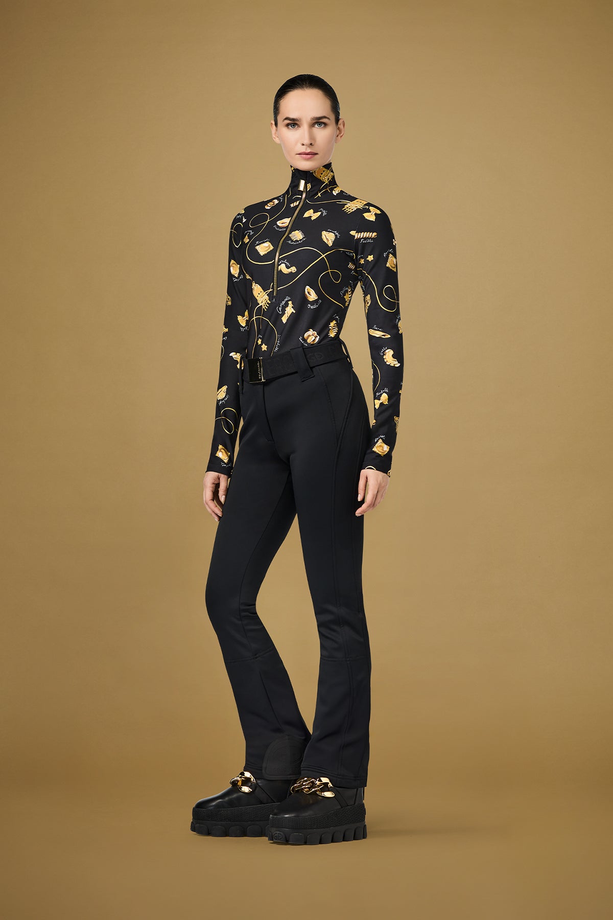 PIPPA GOLD SKI PANTS