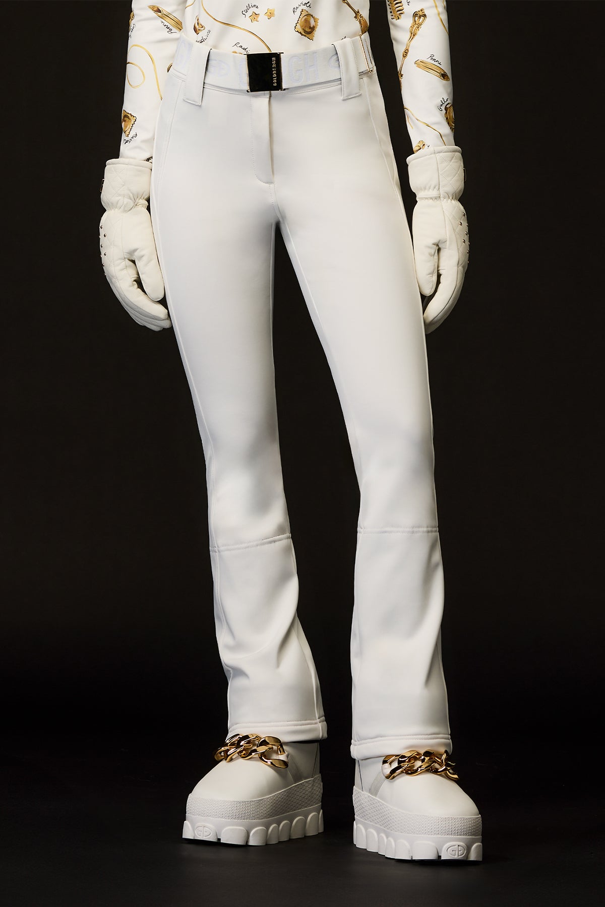 PIPPA GOLD SKI PANTS