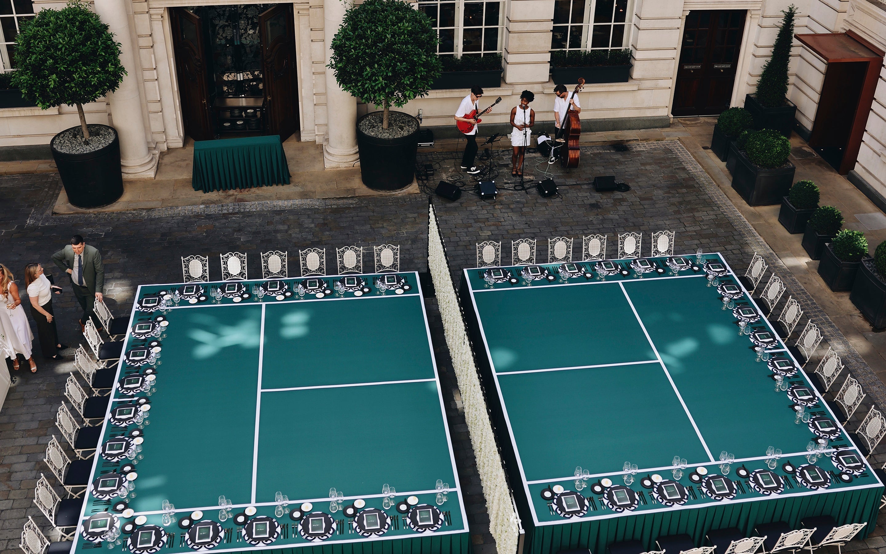 Goldbergh Takes Centre Court at Rosewood London