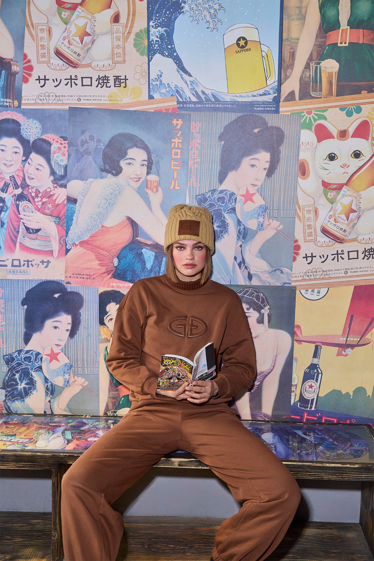 TOVA crew neck sweater