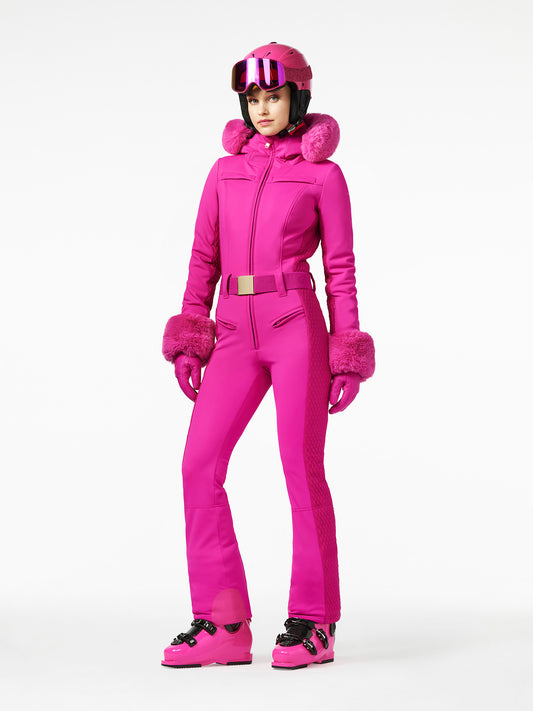 ANGELE FAUX BORDER ski suit