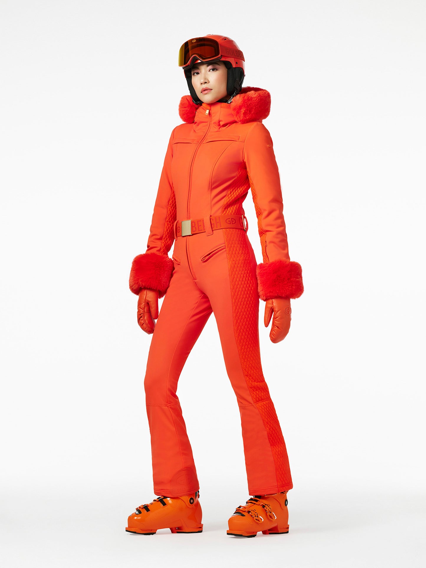 ANGELE FAUX BORDER ski suit