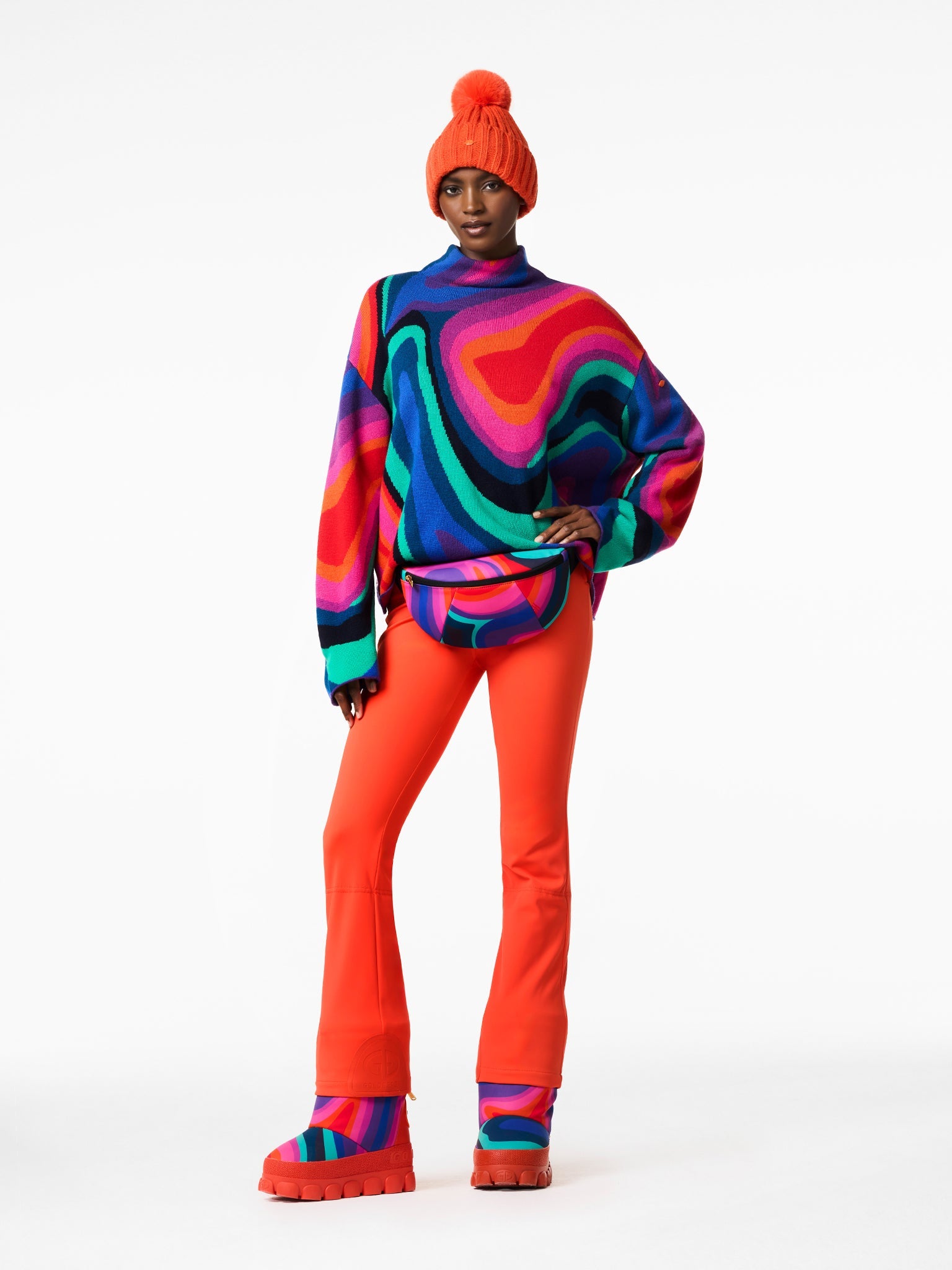 Marbre Absinthe Rainbow Outfit