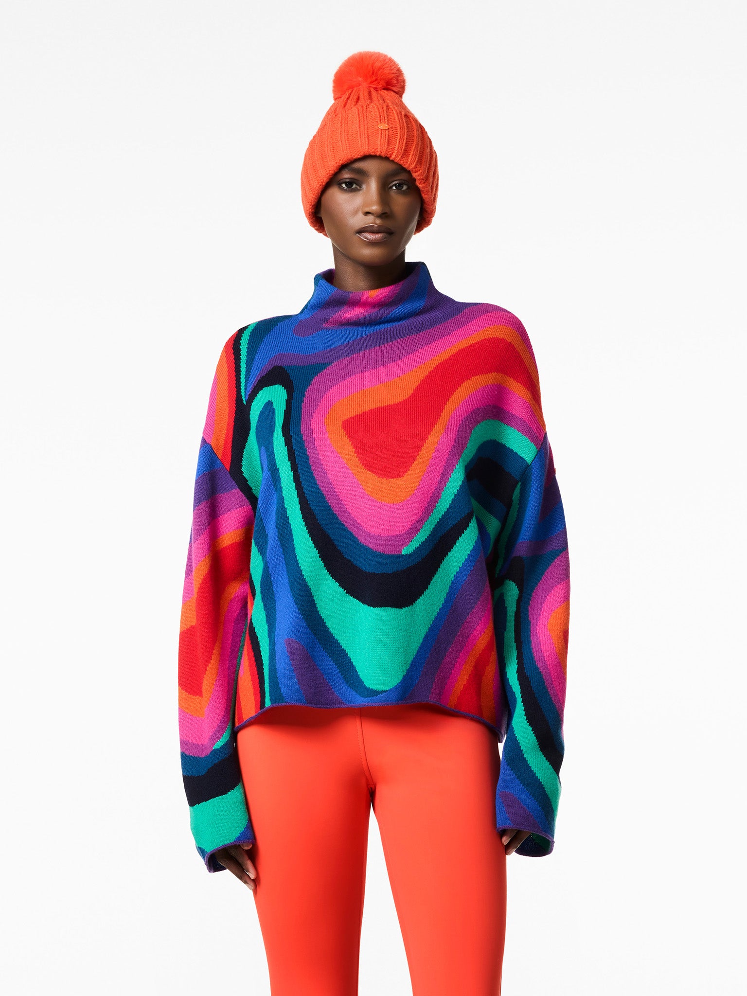 MARBRE long sleeve knit sweater