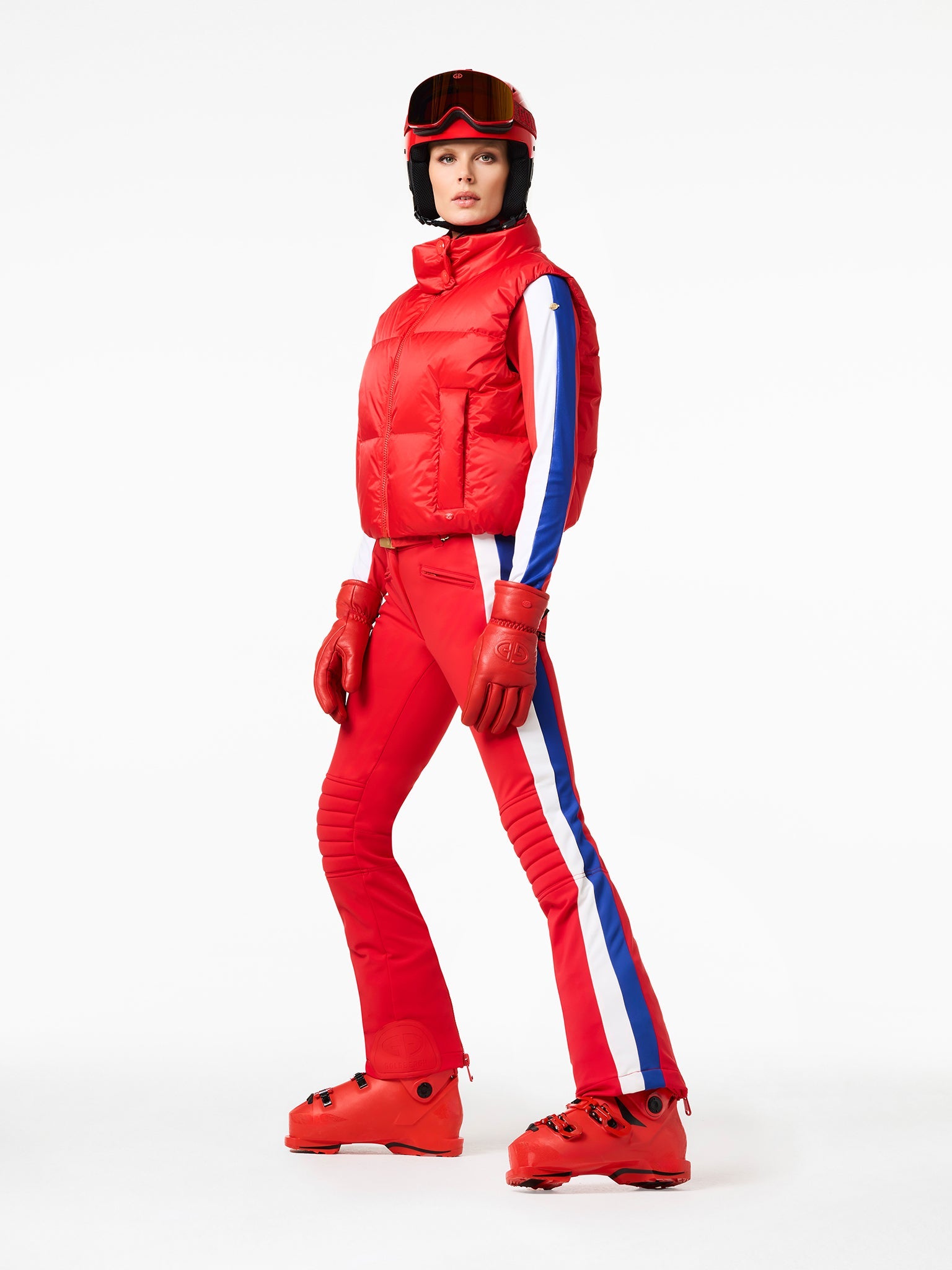 Flag Ski Flame Outfit