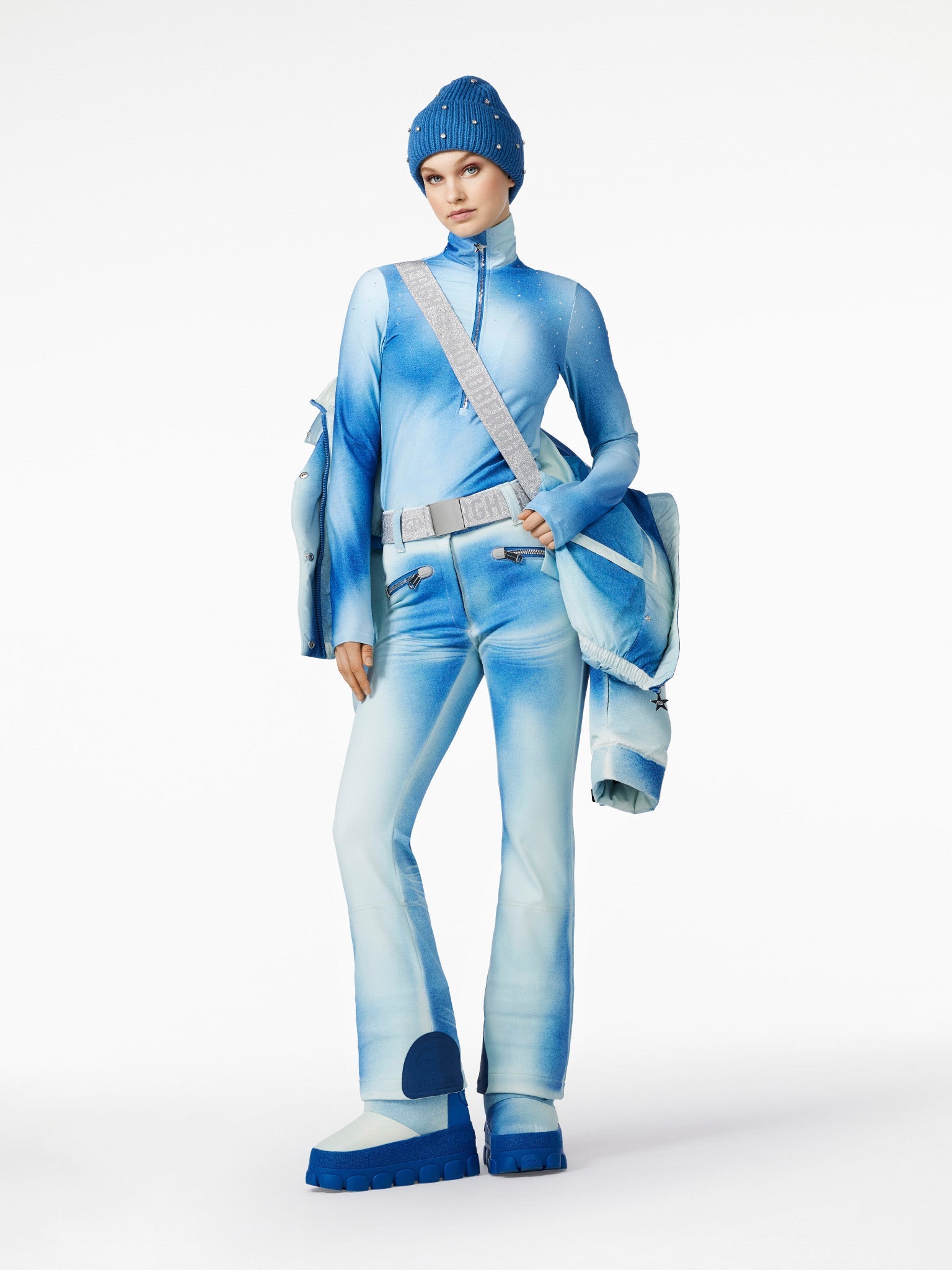 Ciel Bleu Denim Print Outfit