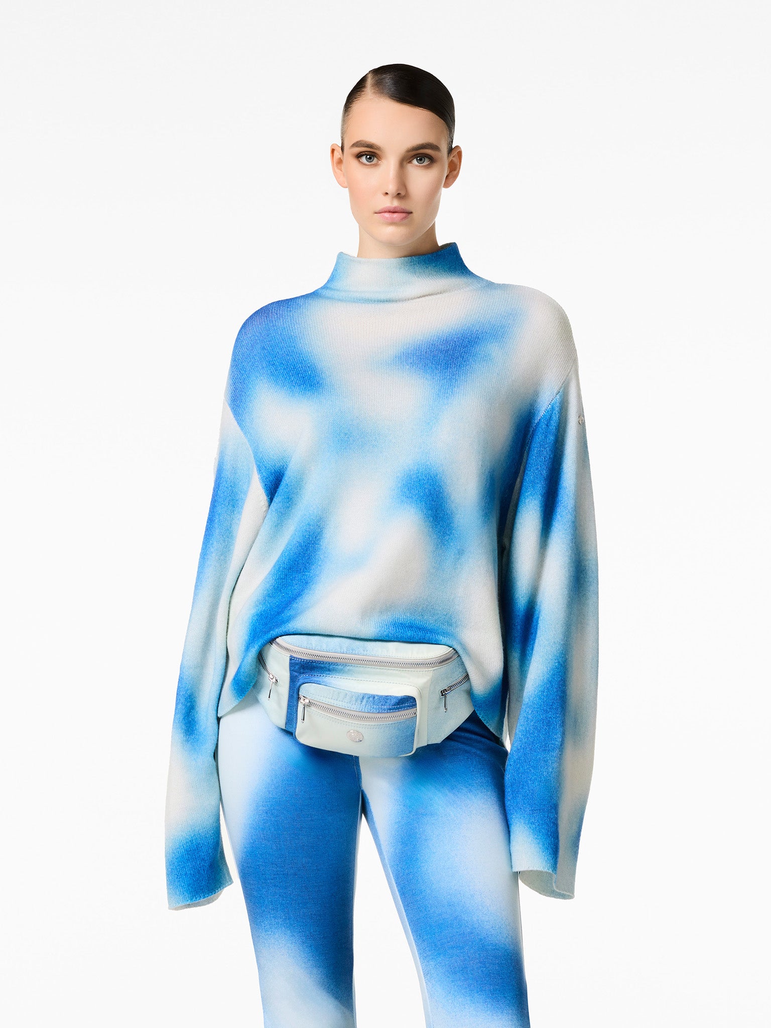 MOUNA long sleeve knit sweater