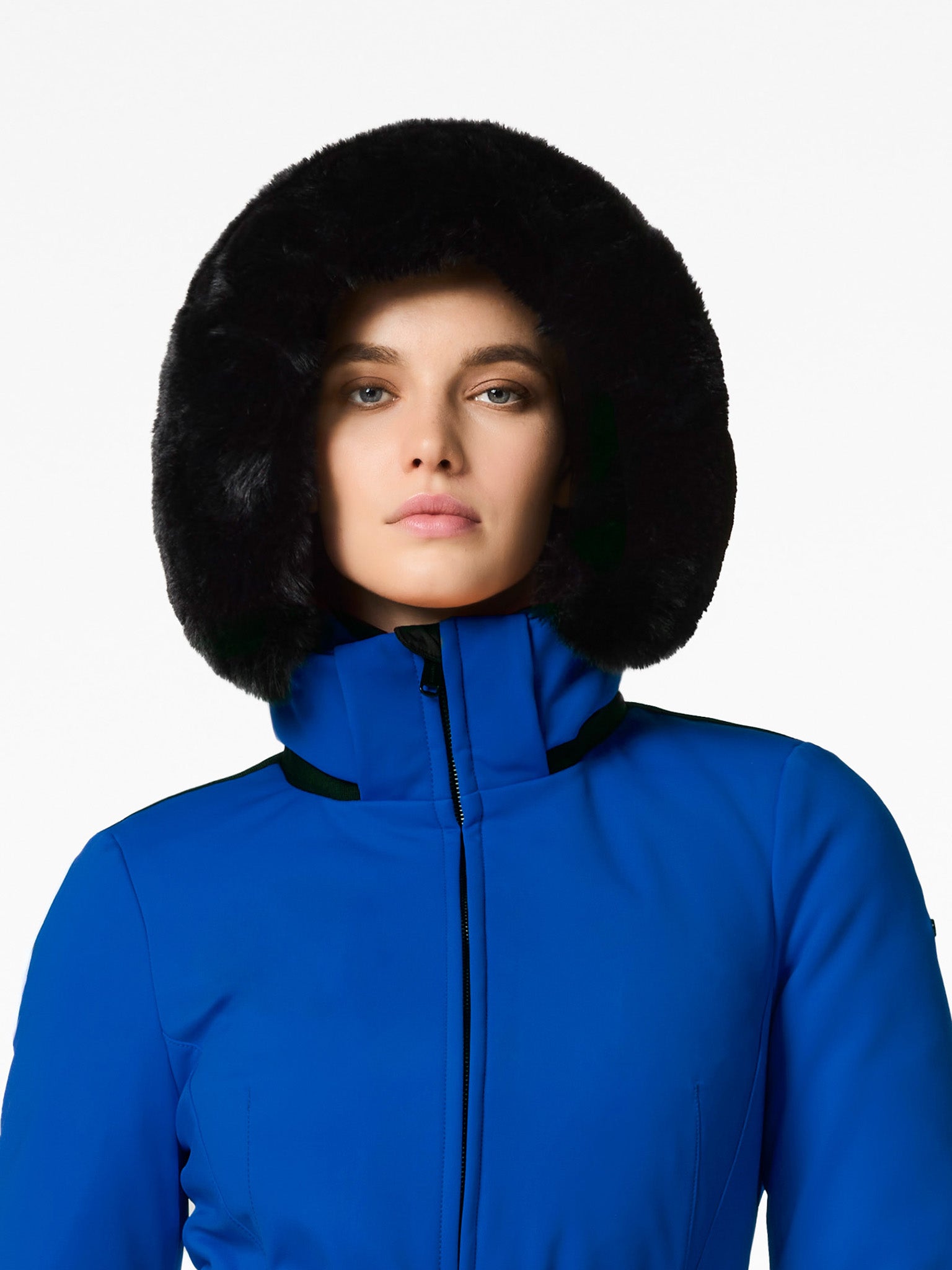 Hida Faux Border Ski Jacket