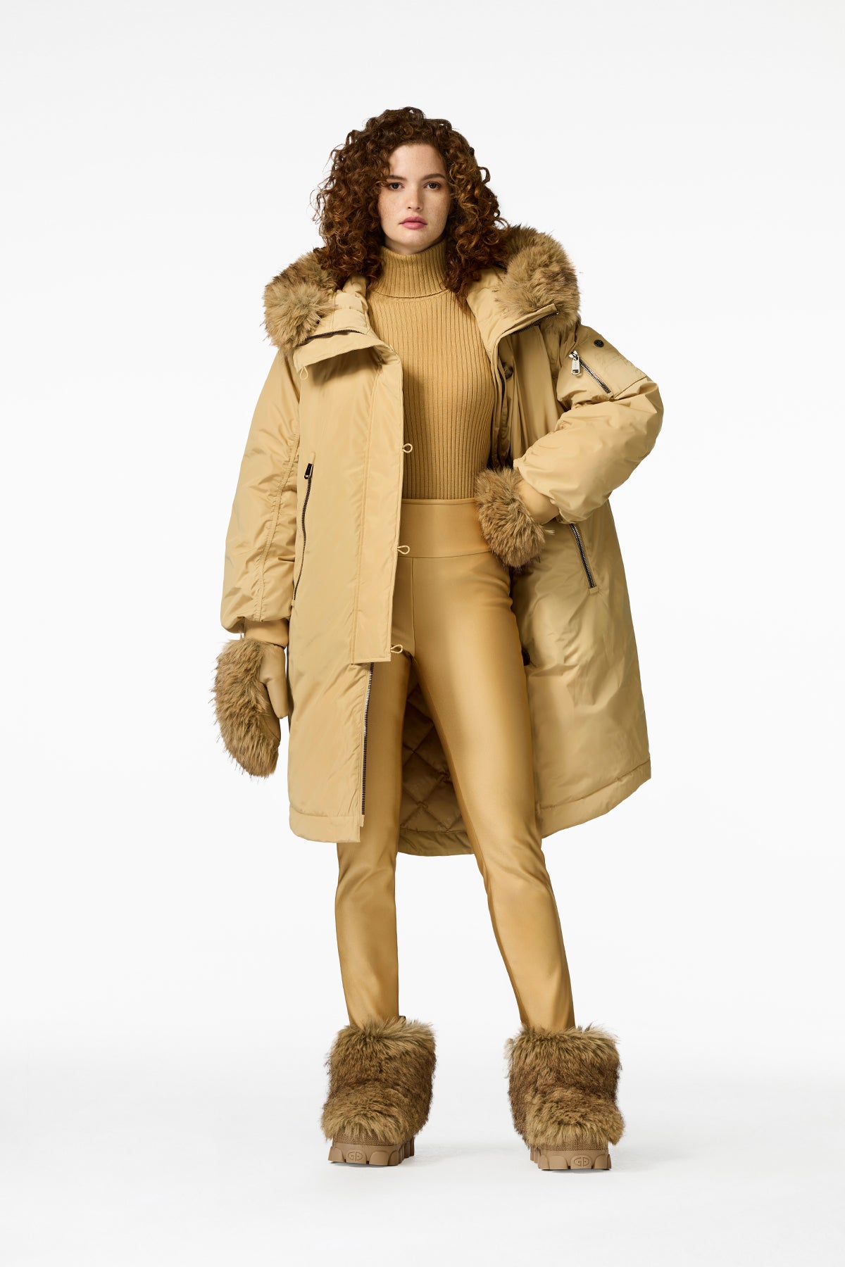 JULIA jacket FAUX BORDER