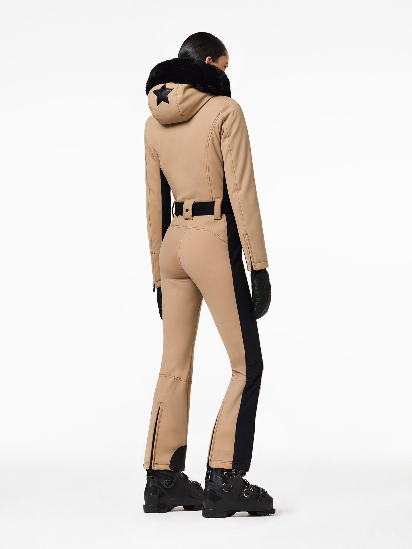 PARRY LONG FAUX BORDER ski suit