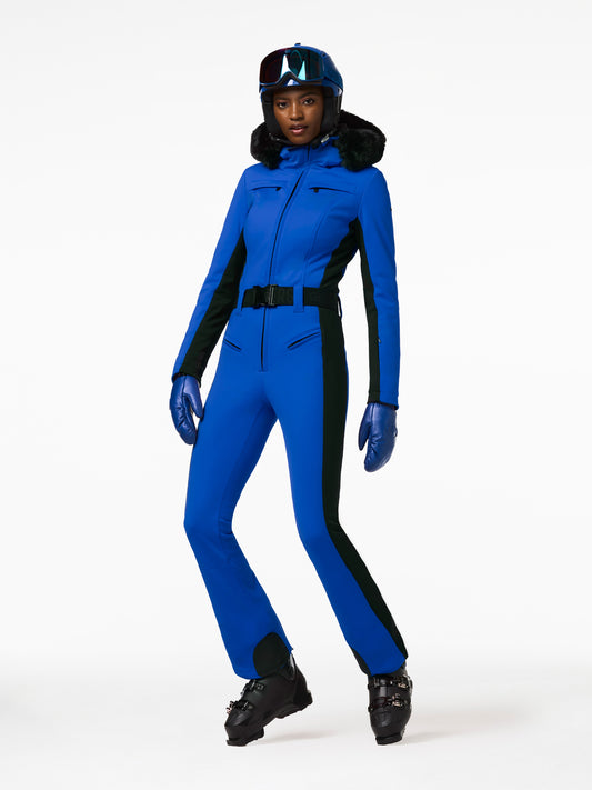 PARRY FAUX BORDER ski suit