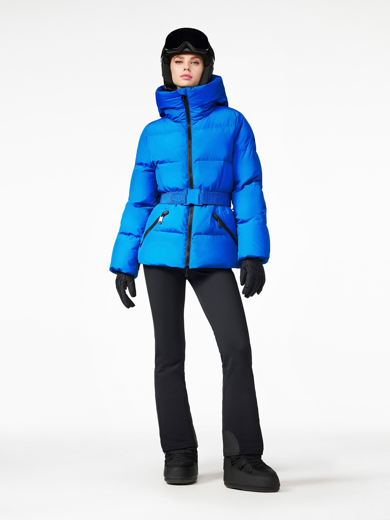 Dark blue sales ski jacket