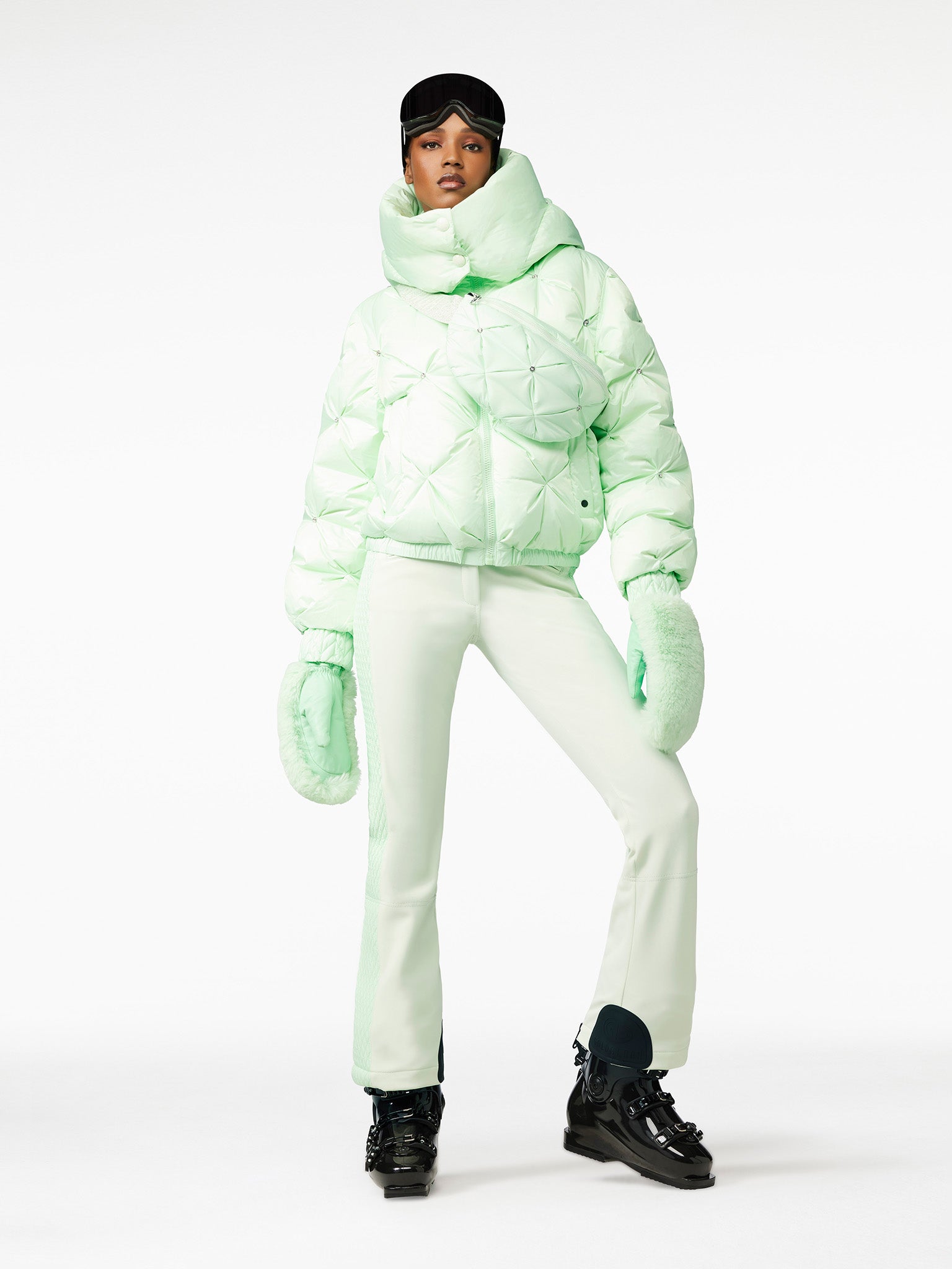 Mint green hot sale ski jacket