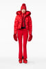 HARUMI ski jacket FAUX BORDER