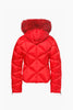 HARUMI ski jacket FAUX BORDER