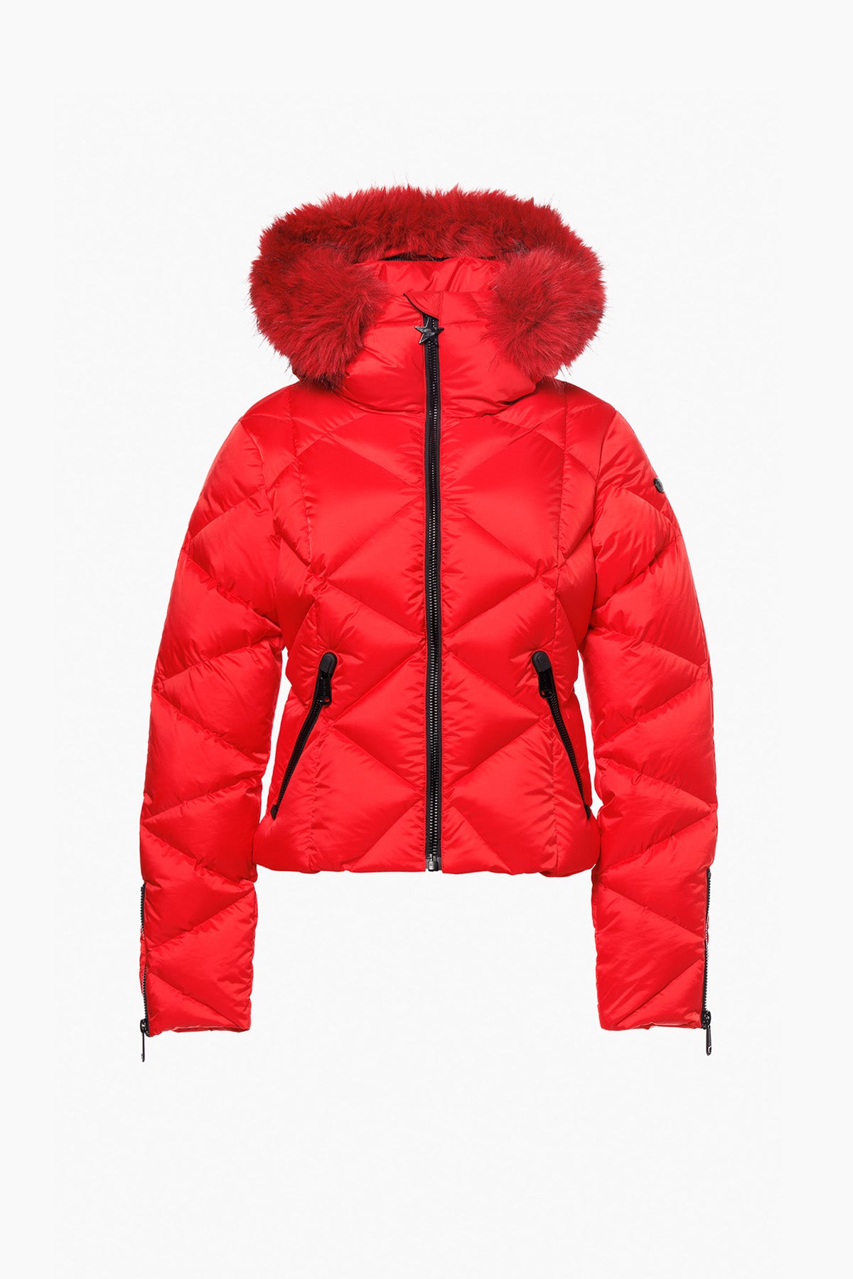 HARUMI ski jacket FAUX BORDER