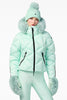 HARUMI ski jacket FAUX BORDER