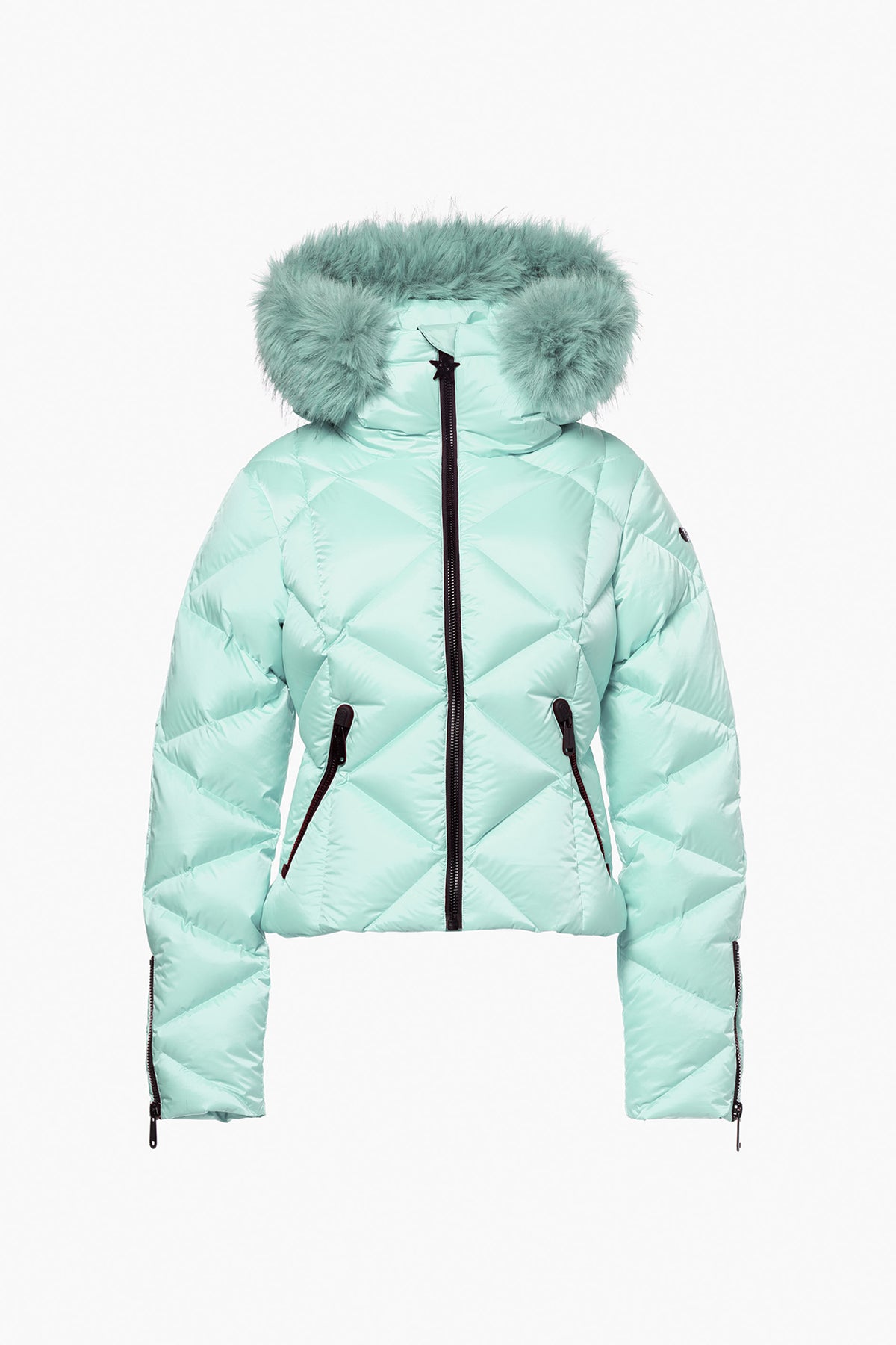 HARUMI ski jacket FAUX BORDER