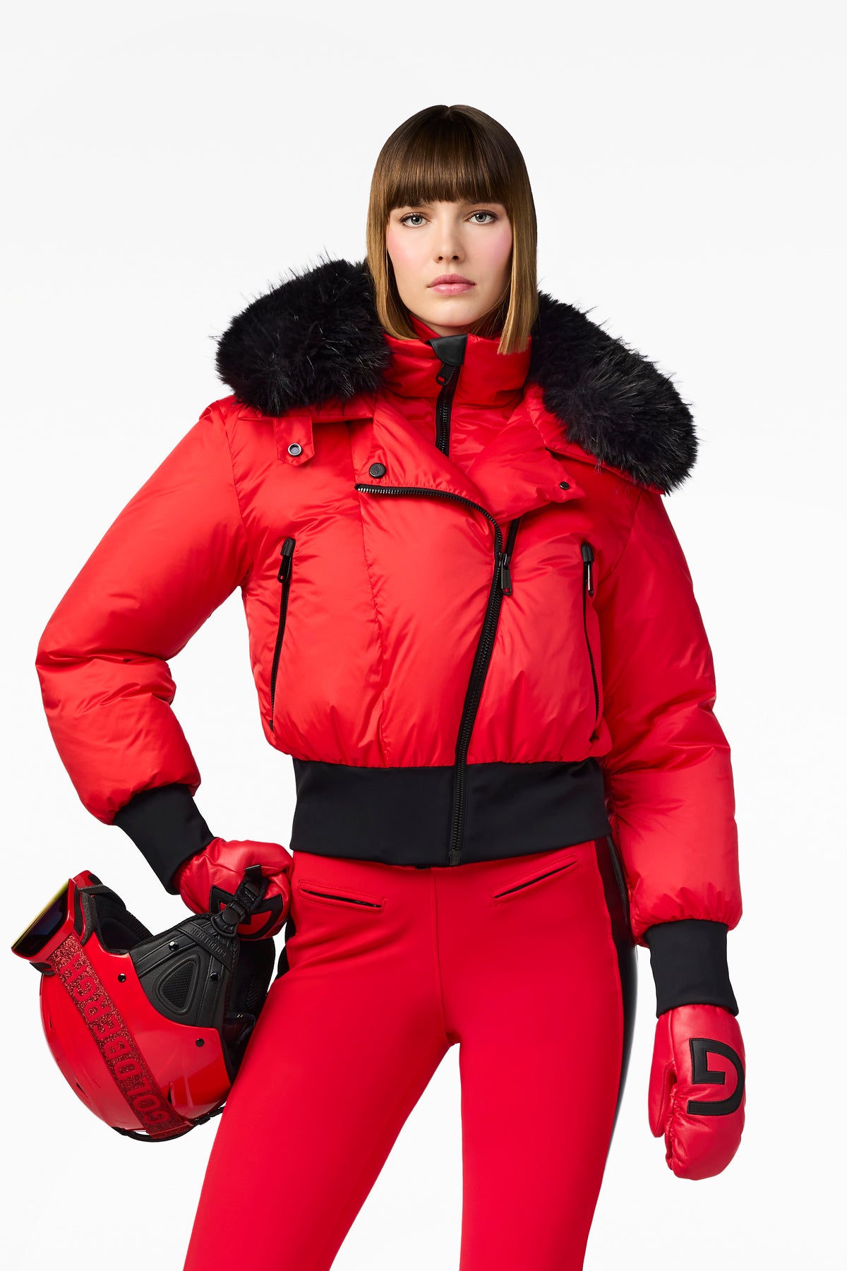 MISAKE ski jacket FAUX BORDER