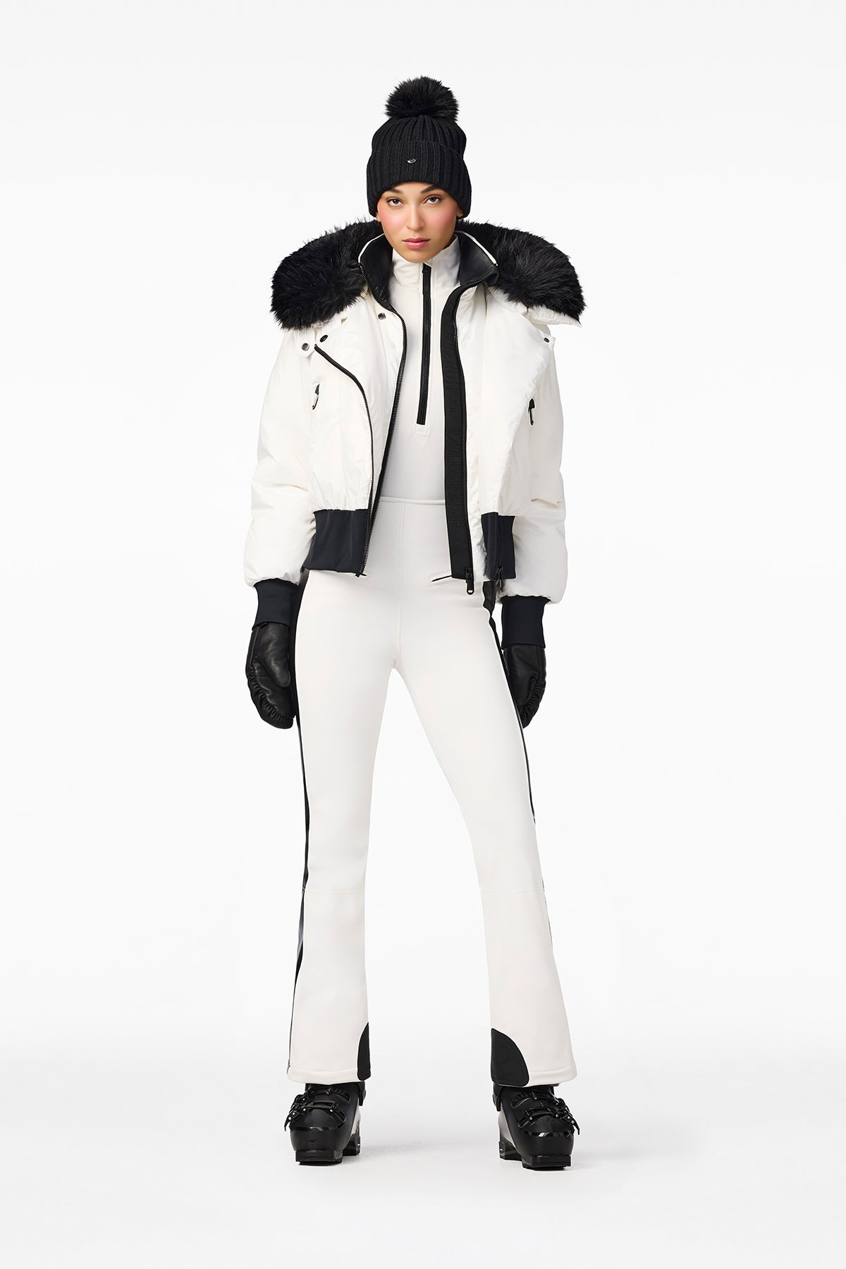 MISAKE ski jacket FAUX BORDER