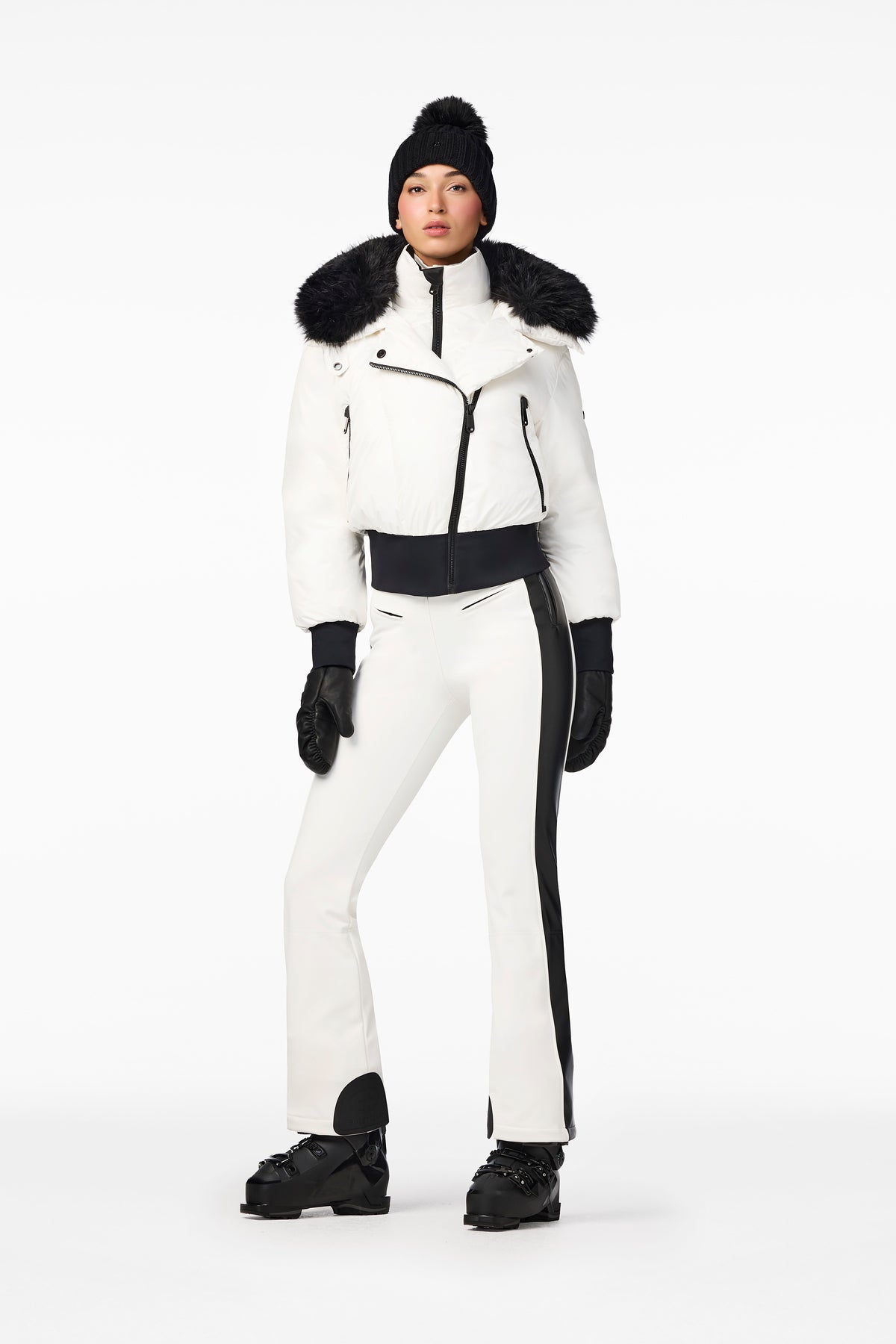 MISAKE ski jacket FAUX BORDER