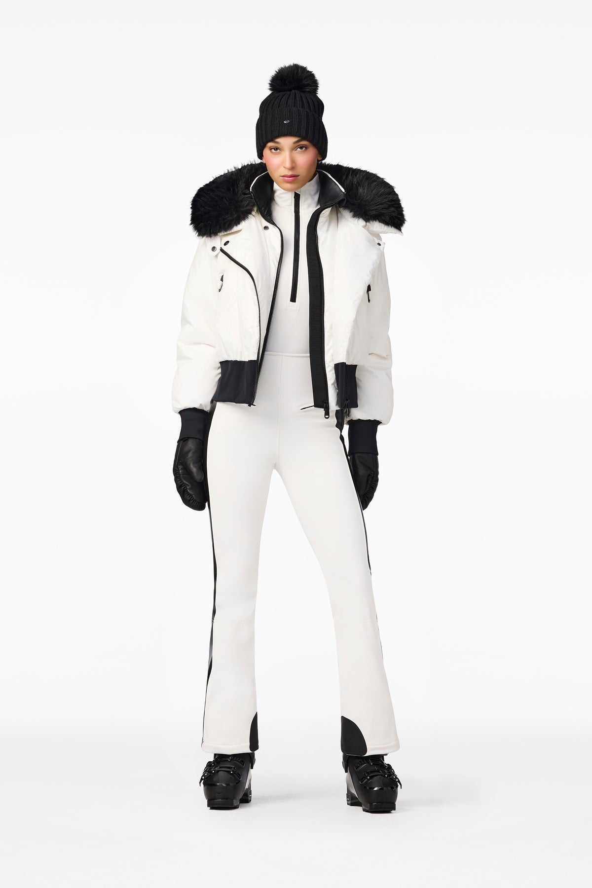 MISAKE ski jacket FAUX BORDER