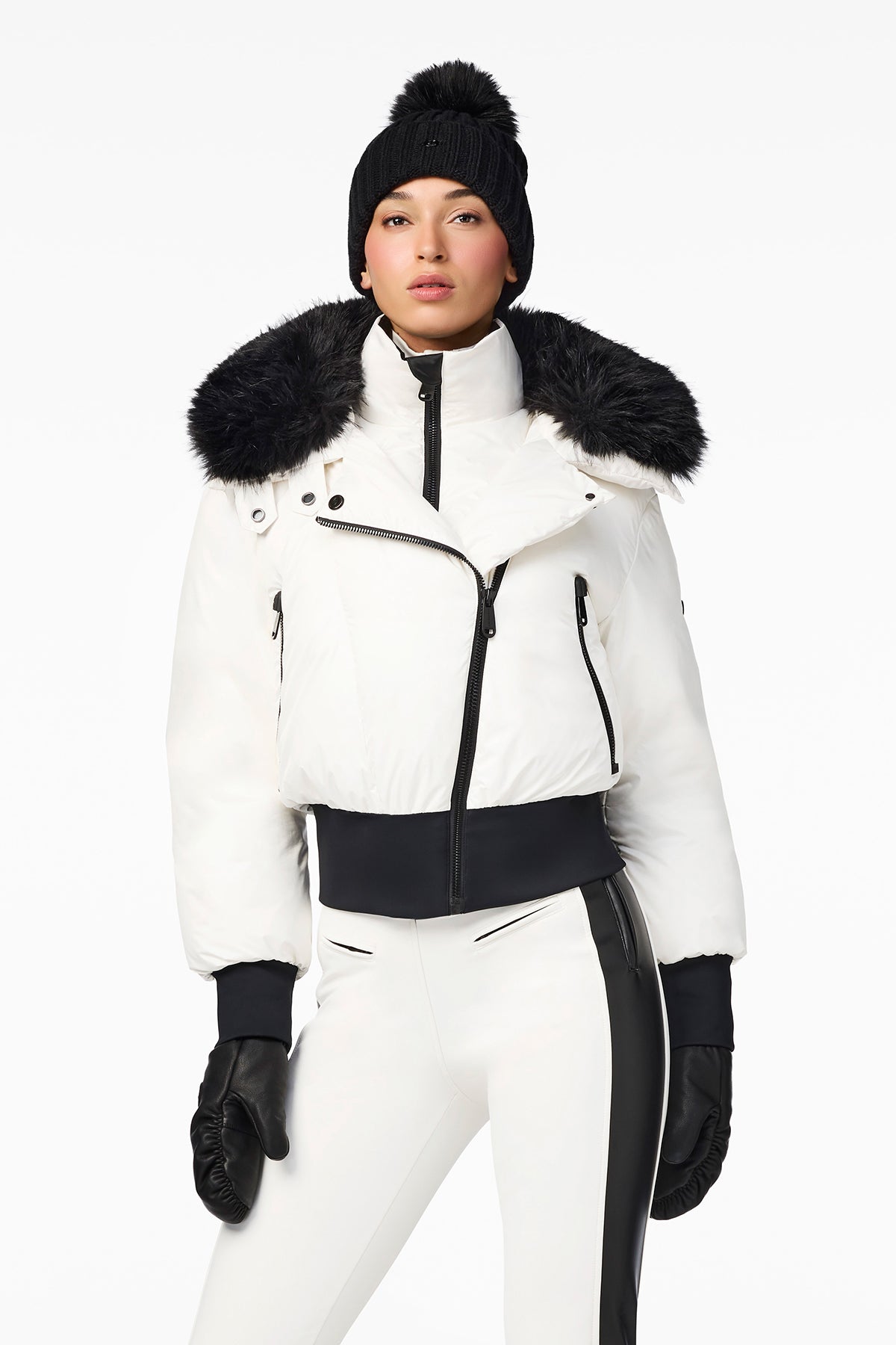 MISAKE ski jacket FAUX BORDER