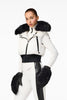 REIYA bodywarmer FAUX BORDER