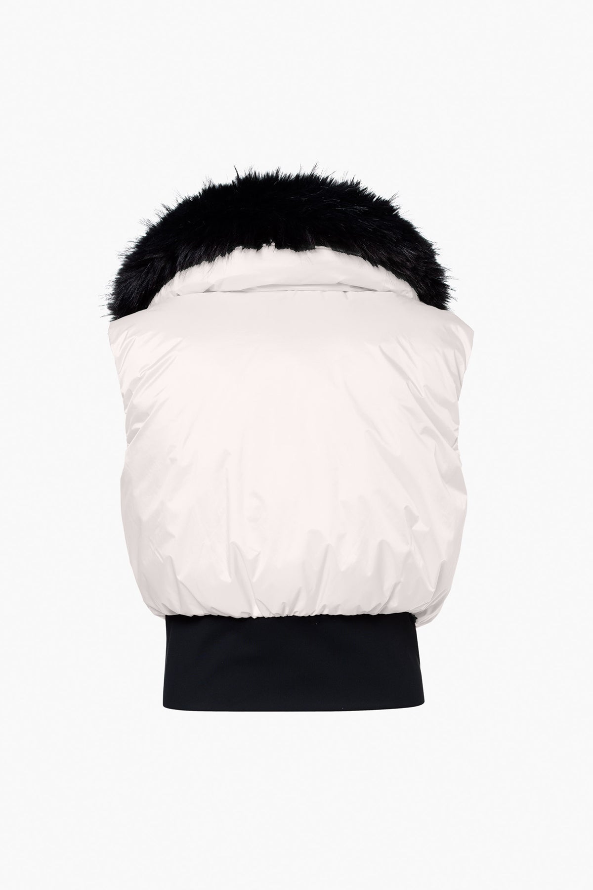 REIYA bodywarmer FAUX BORDER