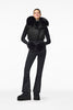 REIYA bodywarmer FAUX BORDER