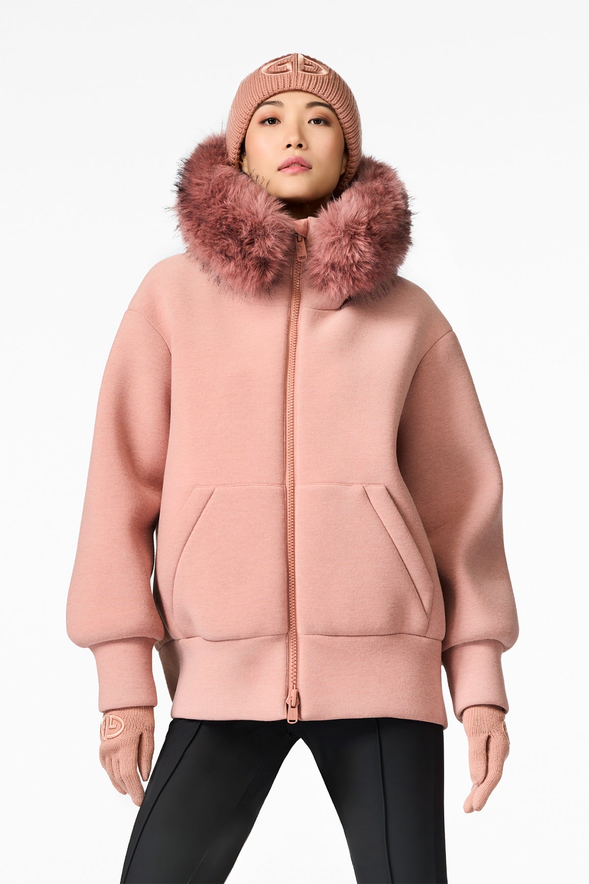 LUCE jacket FAUX BORDER