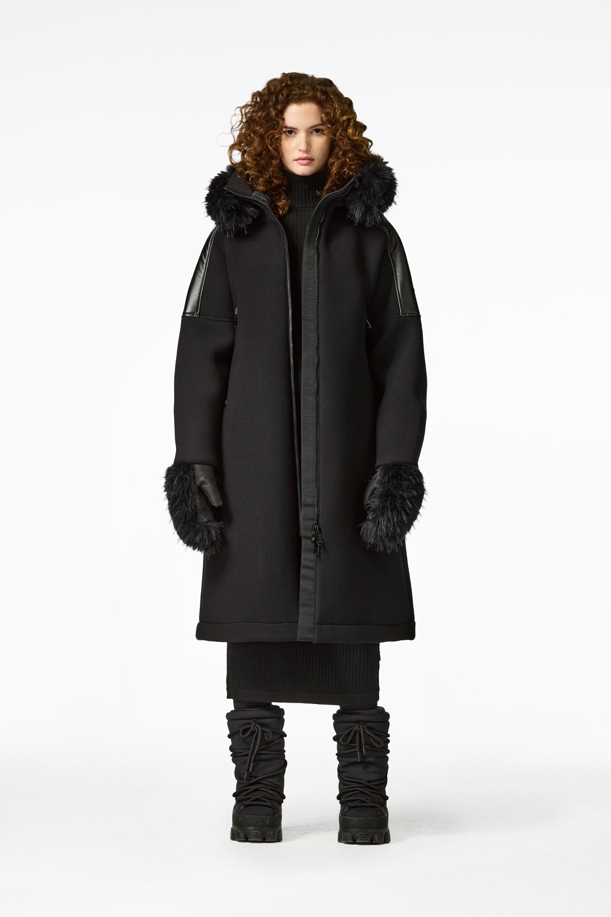 EMBER jacket FAUX BORDER