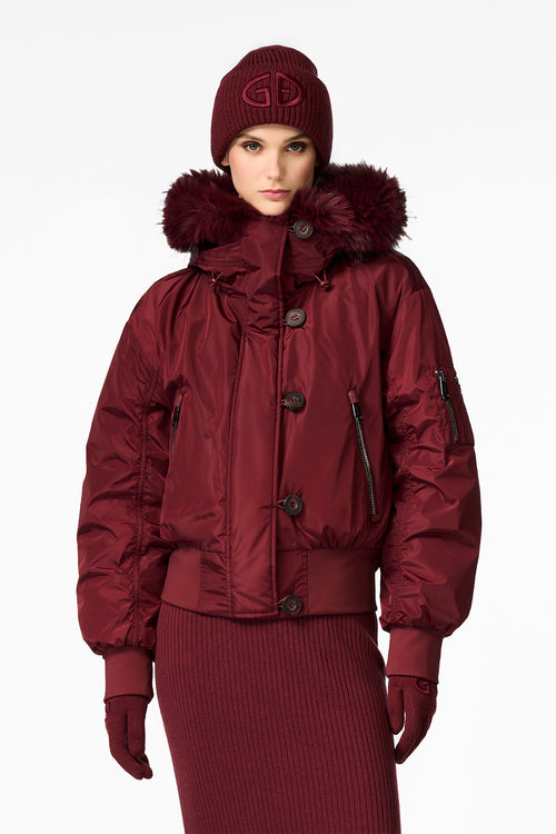 JEANNE ski jacket FAUX BORDER – Goldbergh