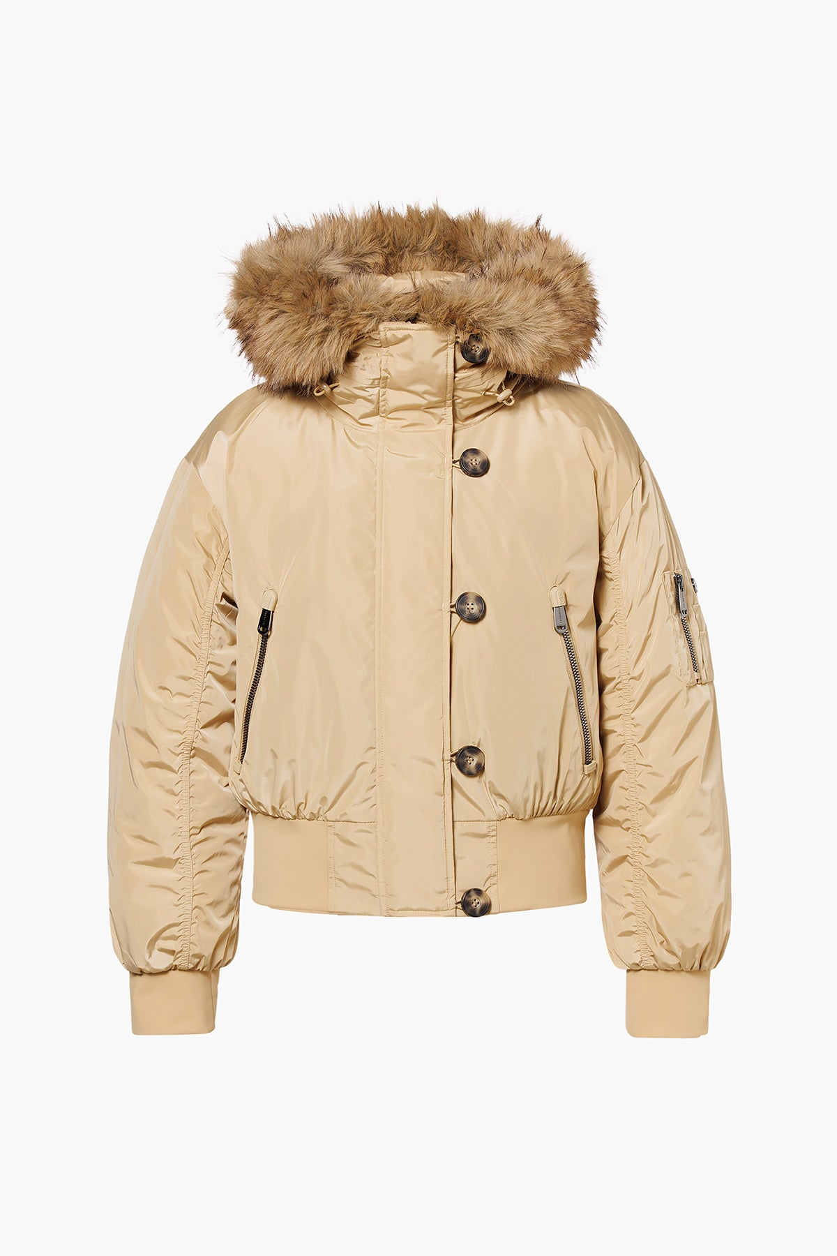 JEANNE ski jacket FAUX BORDER