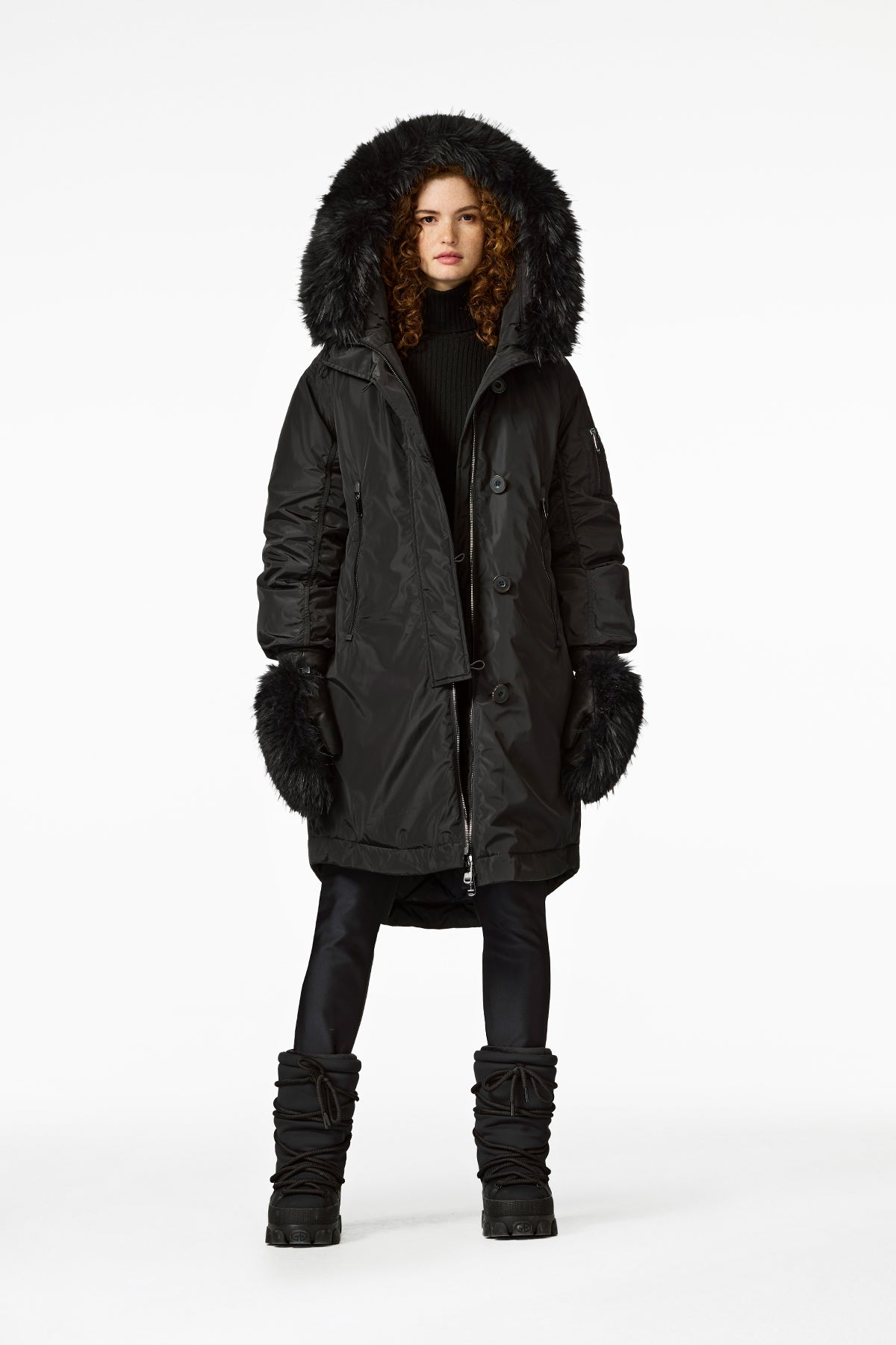 JULIA jacket FAUX BORDER