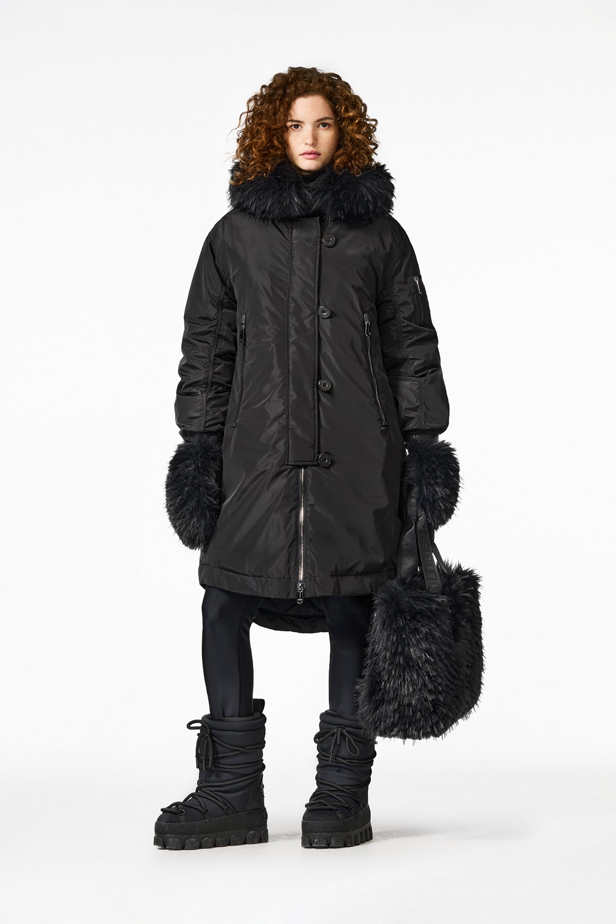 JULIA jacket FAUX BORDER