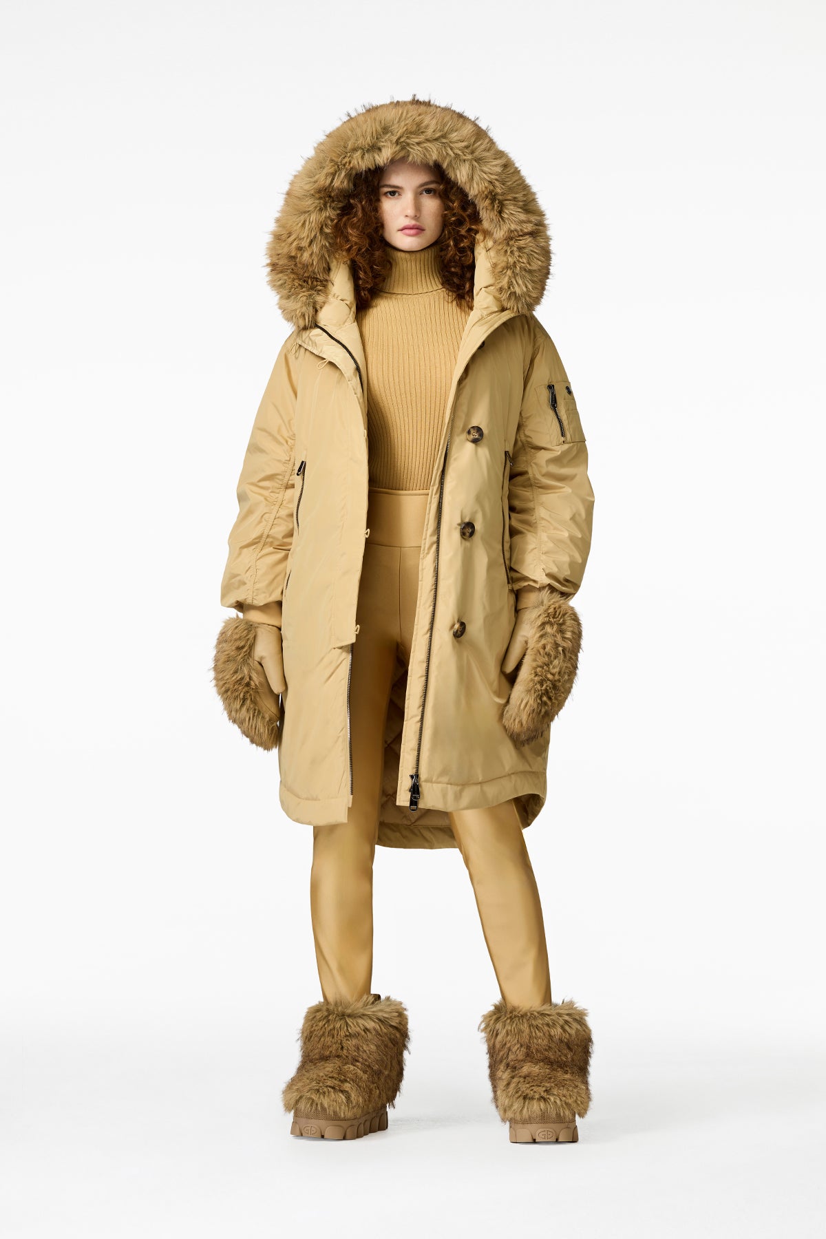 JULIA jacket FAUX BORDER