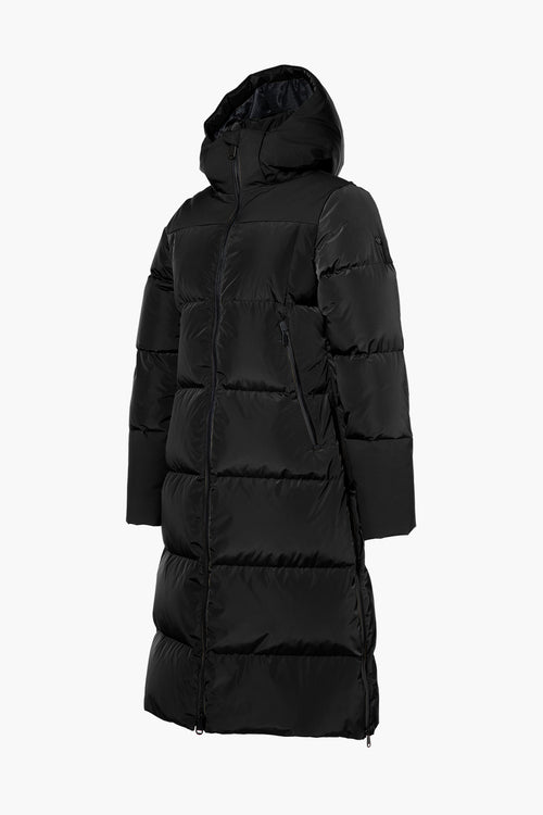 ジャケット・アウター SHINYA KOZUKA Long zip Coat cotton Black SION jacket – Goldbergh
