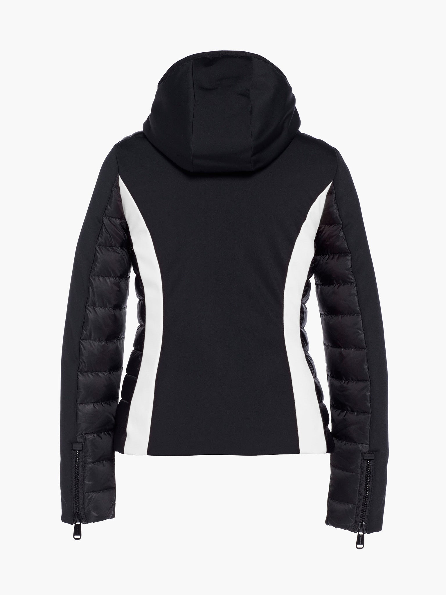 Black white shop ski jacket