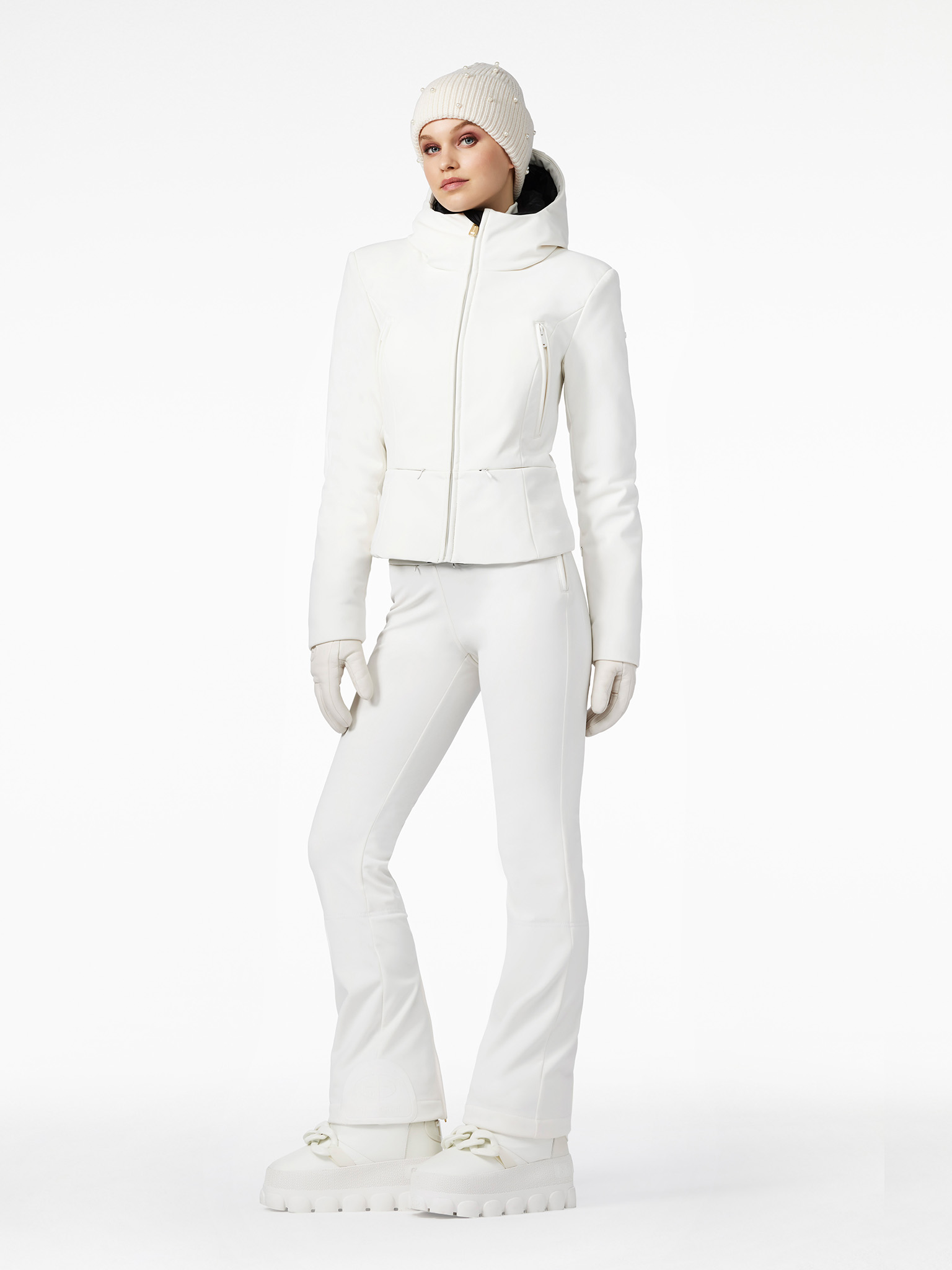 Sylvie Ski Outfit Cream