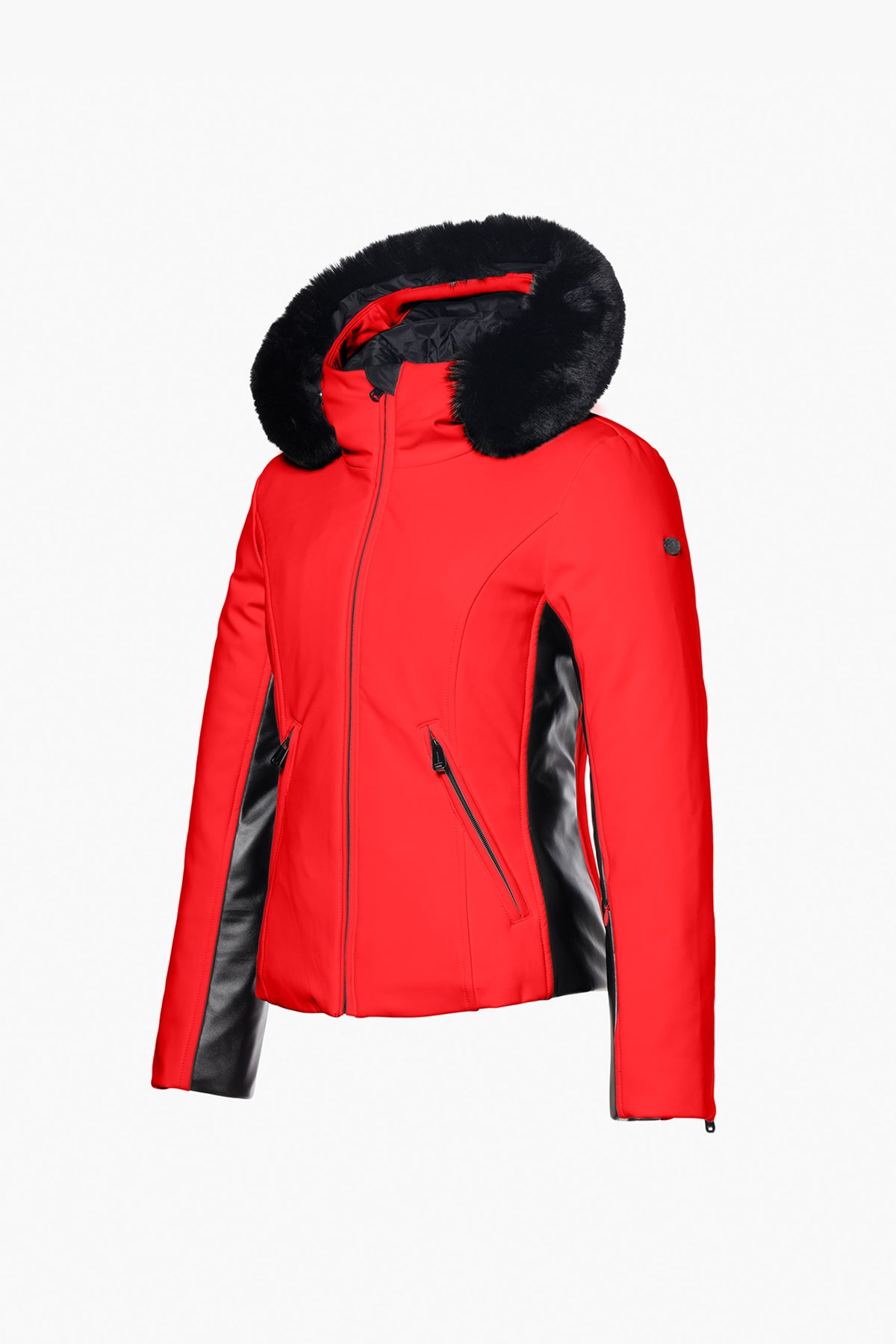 KIBÕ ski jacket FAUX BORDER