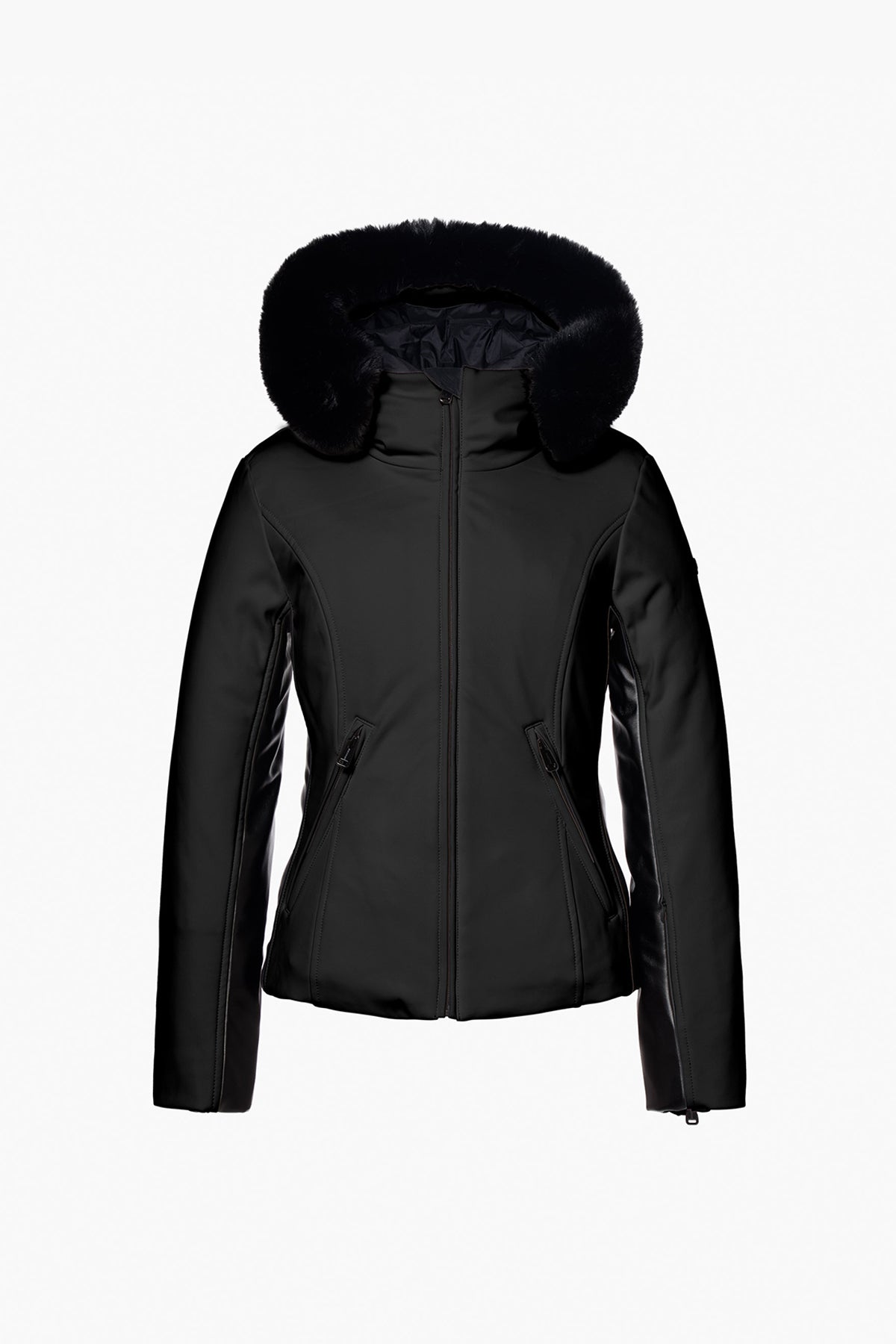KIBÕ ski jacket FAUX BORDER