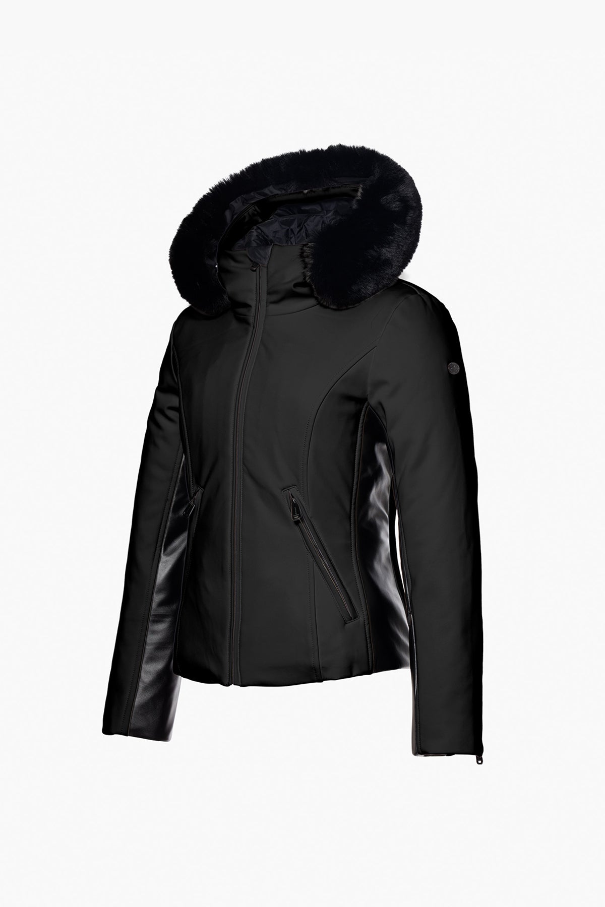 KIBÕ ski jacket FAUX BORDER