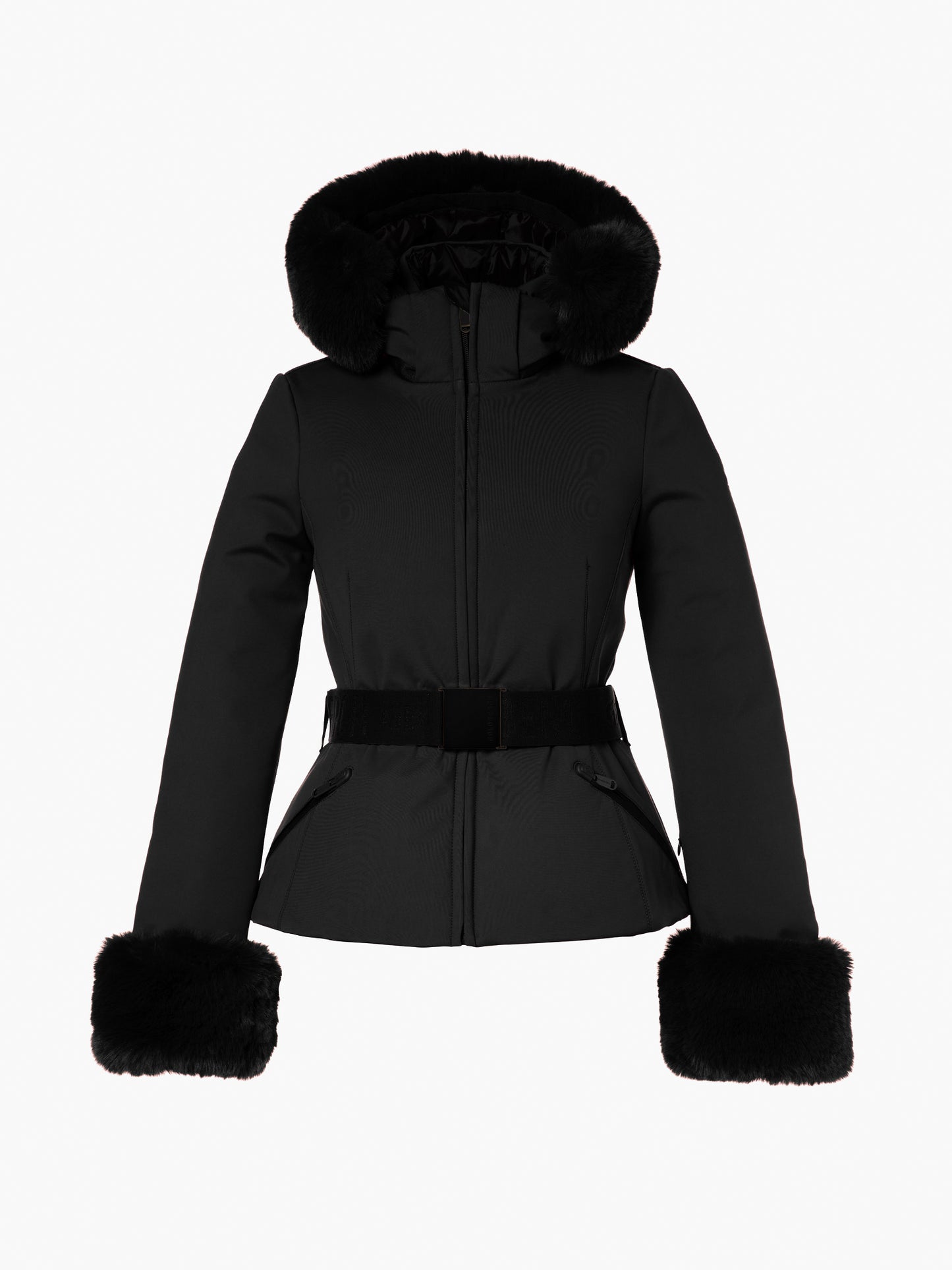 GISELLE FAUX BORDER ski jacket