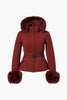 GISELLE ski jacket FAUX BORDER