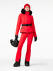 Hida Faux Border Ski Flame Outfit