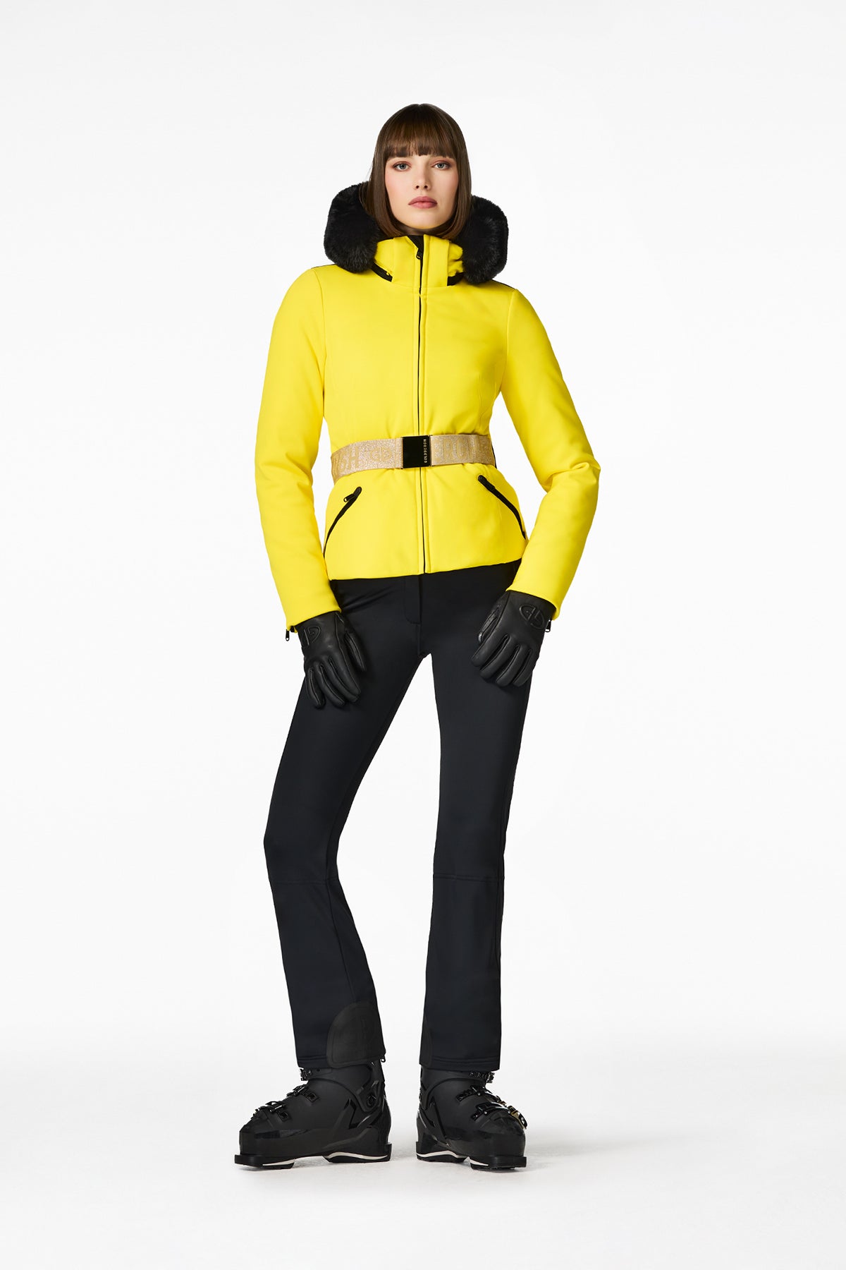 HIDA ski jacket FAUX BORDER