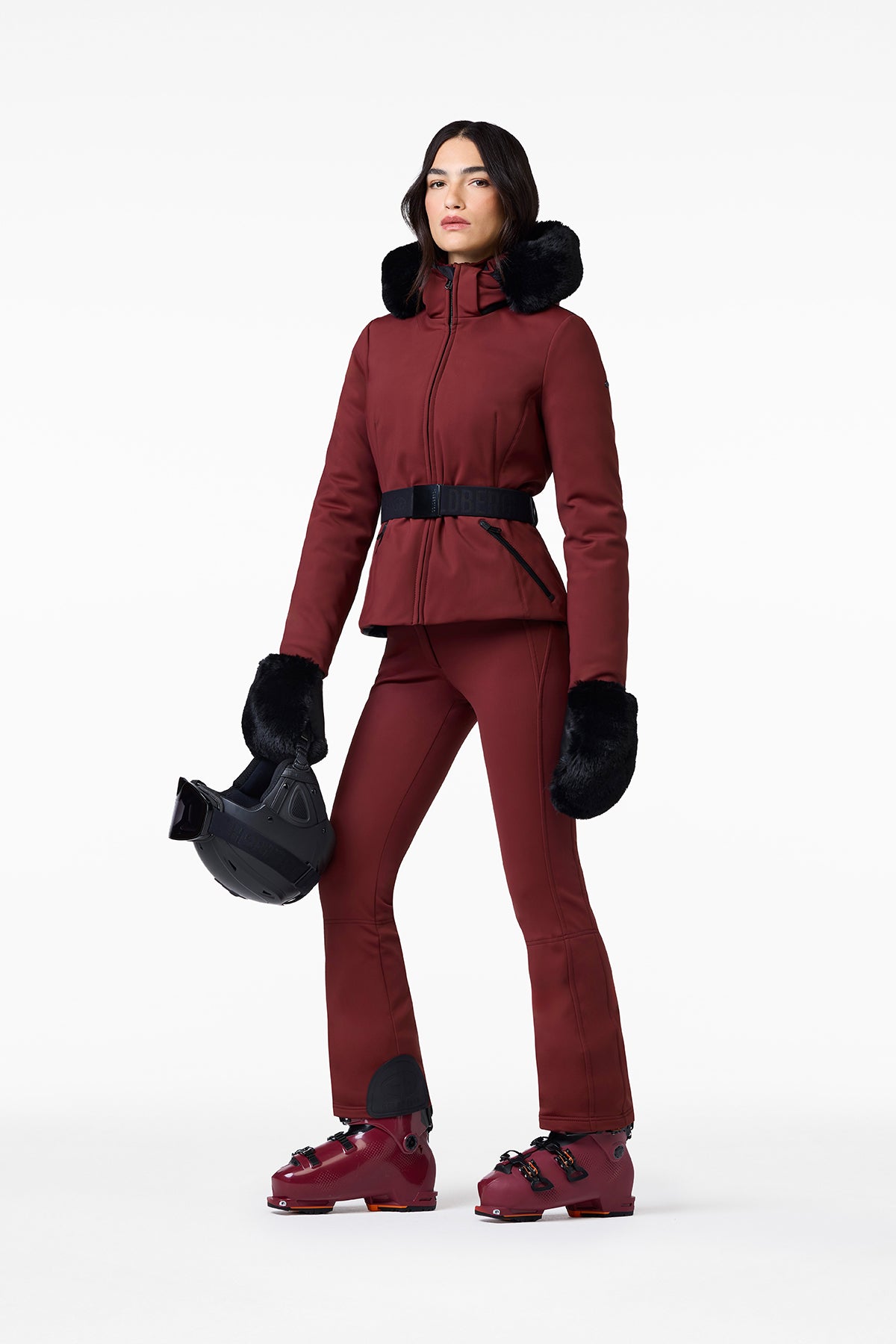 HIDA ski jacket FAUX BORDER