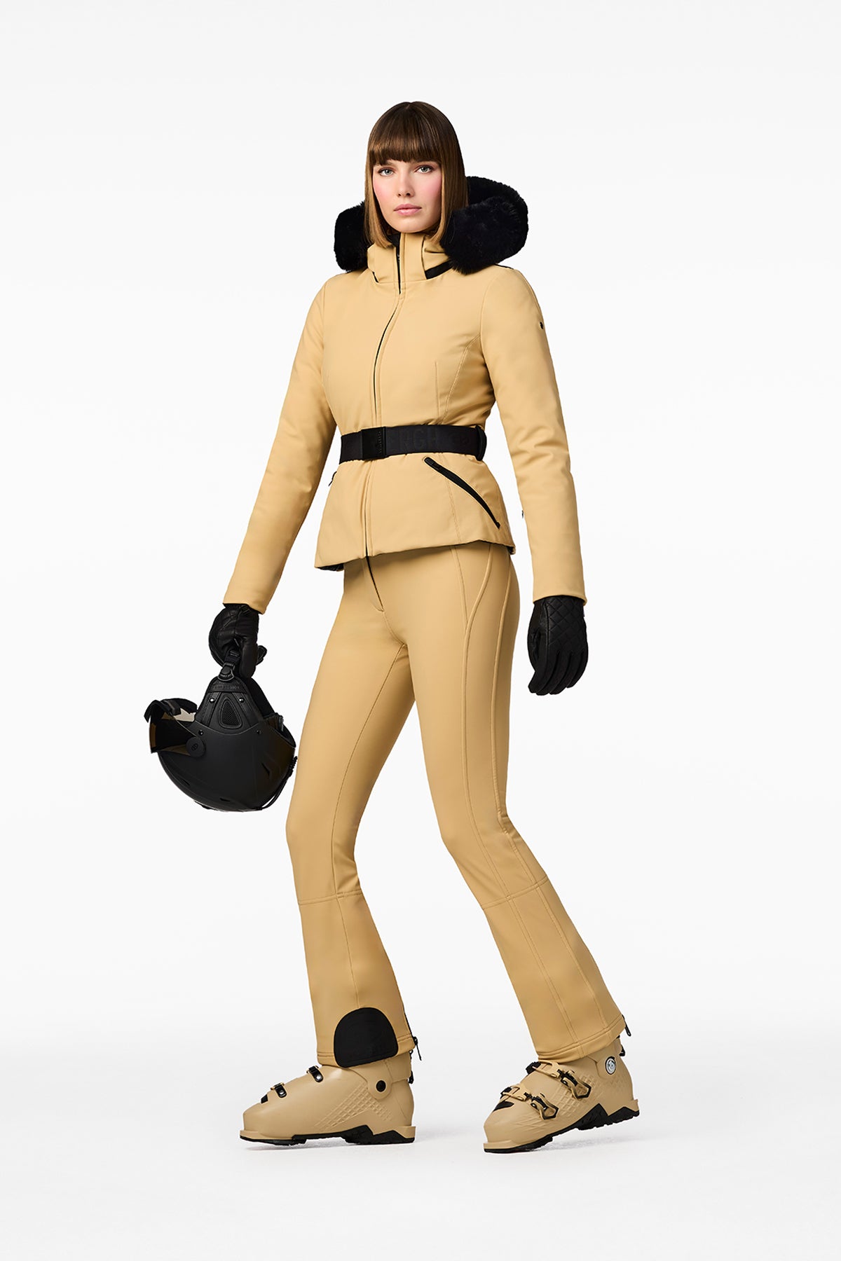 HIDA ski jacket FAUX BORDER